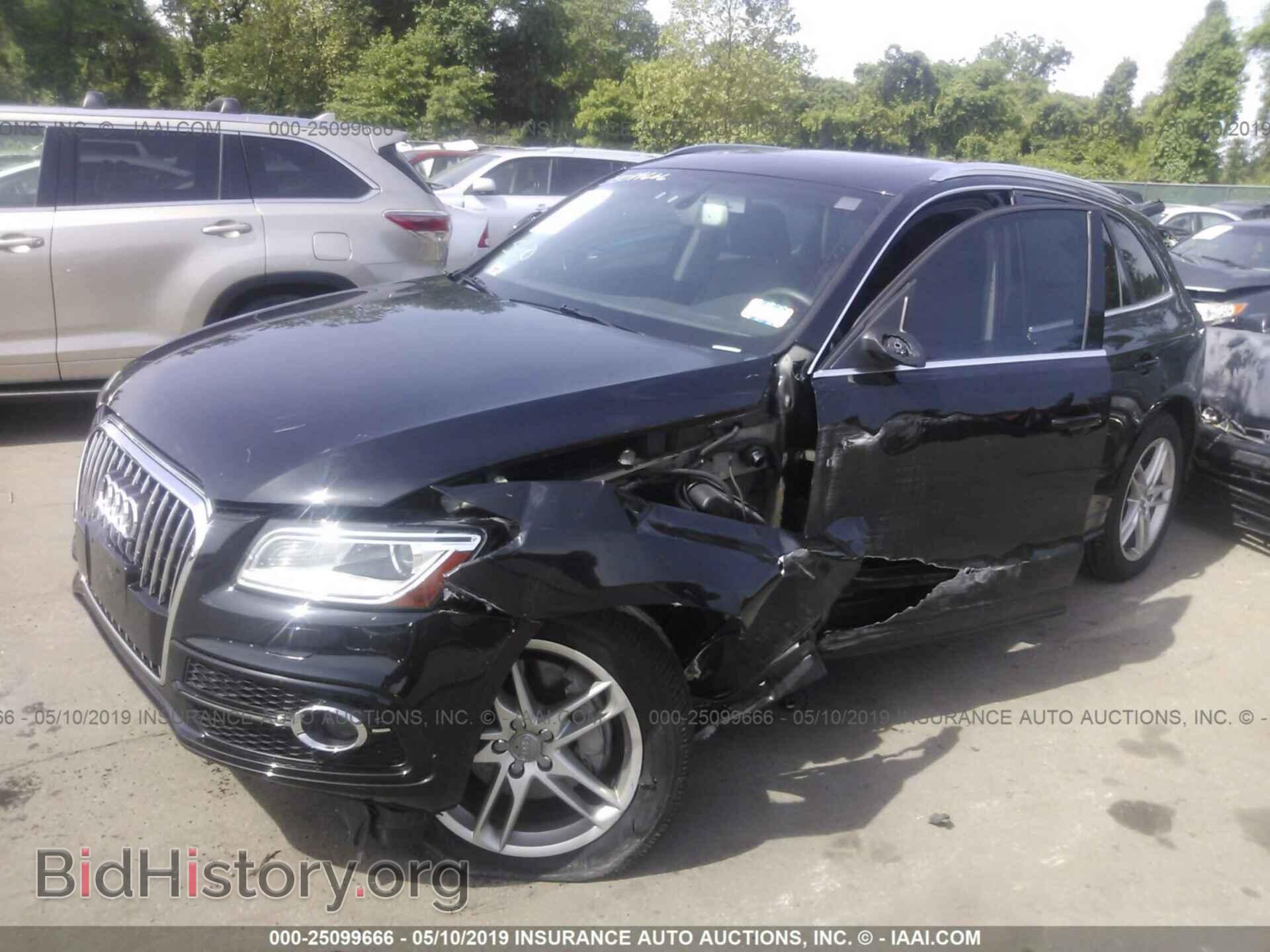2013 AUDI Q5 - VIN: WA1WGAFP9DA050454 - Фото 2