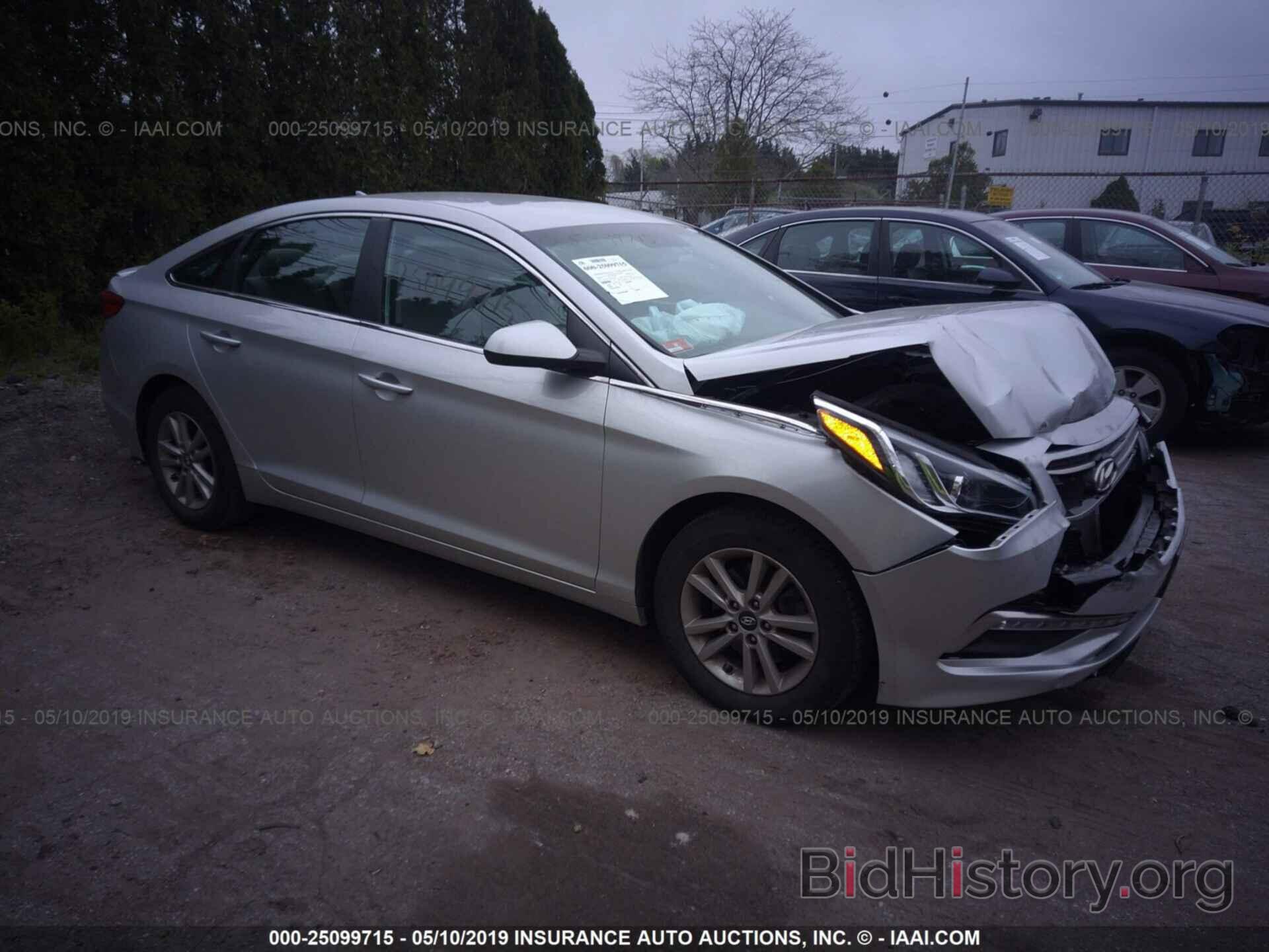 Фотография 5NPE24AFXFH015739 - HYUNDAI SONATA 2015