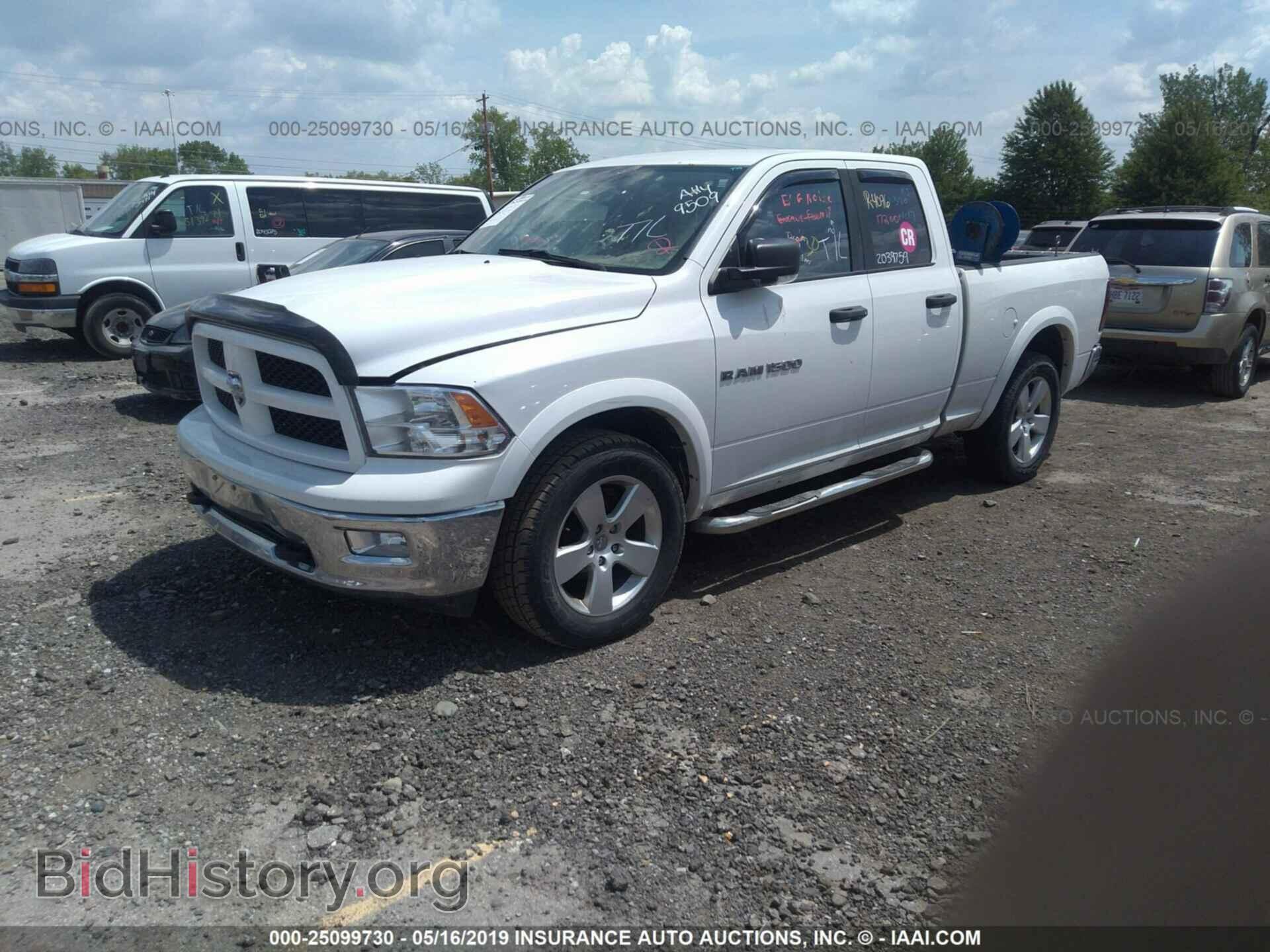 2012 DODGE RAM 1500 - VIN: 1C6RD7GP9CS229509 - Фото 2