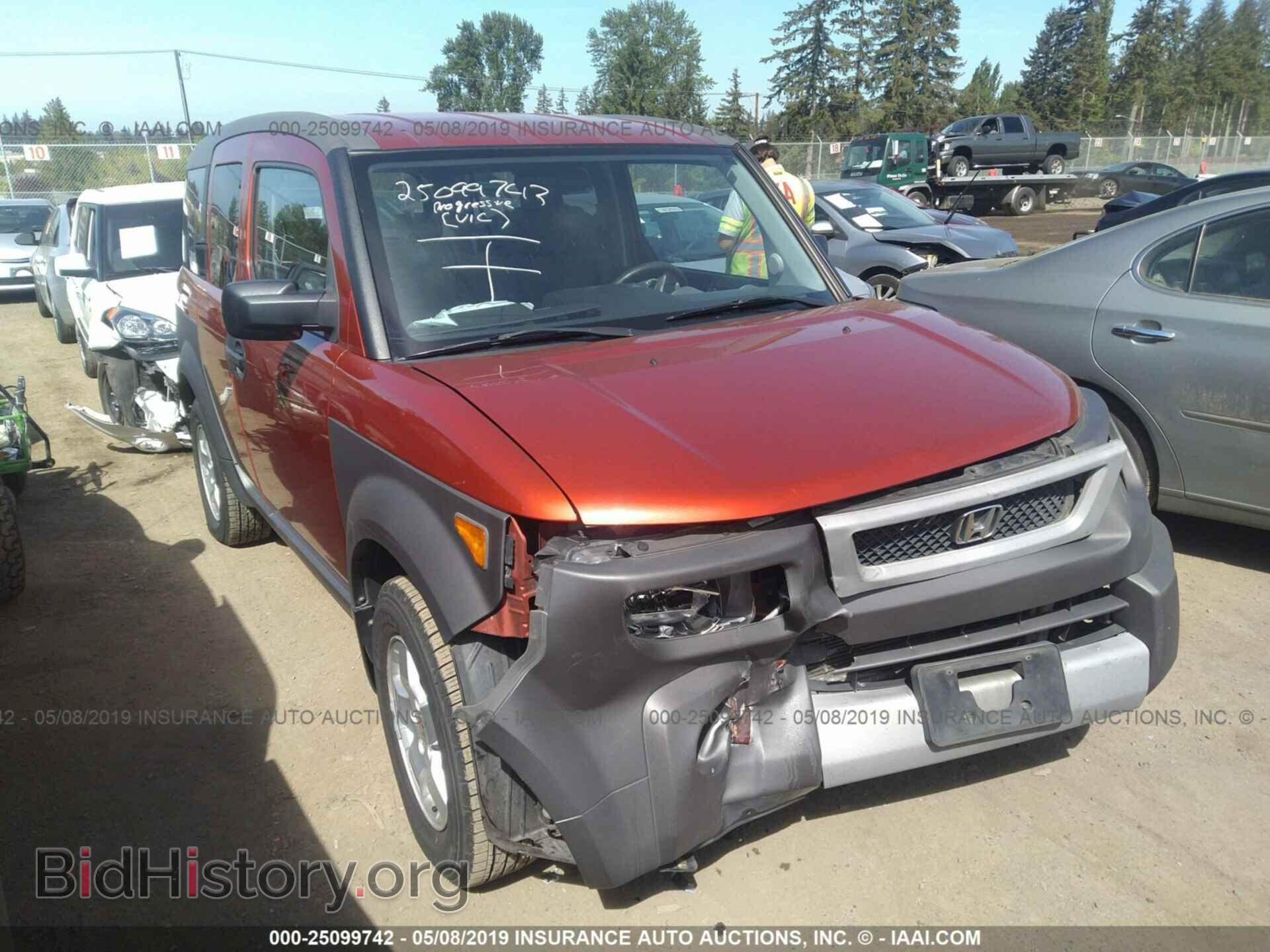 Photo 5J6YH286X4L034381 - HONDA ELEMENT 2004
