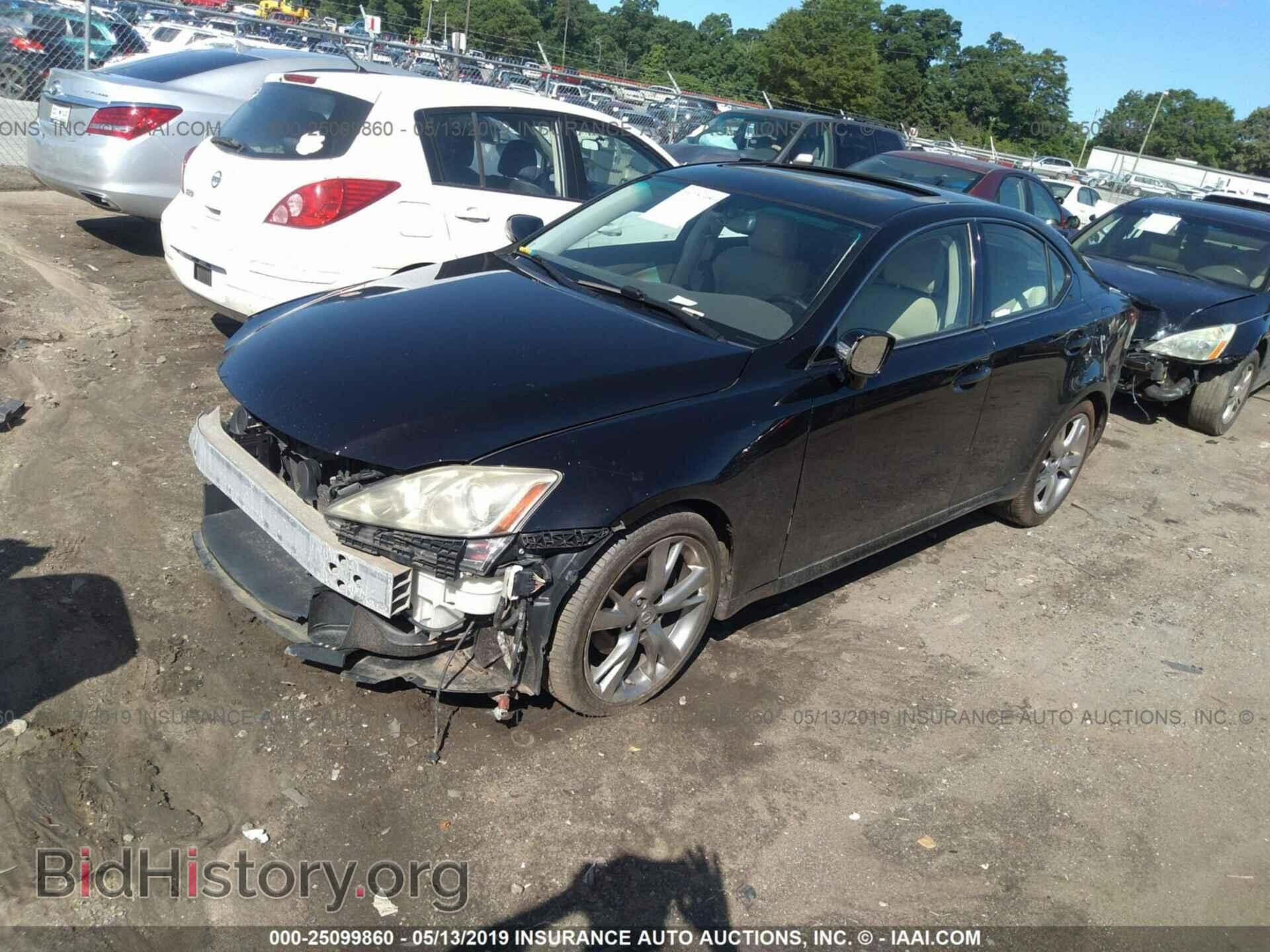 2009 LEXUS IS - VIN: JTHBK262095093172 - Фото 2