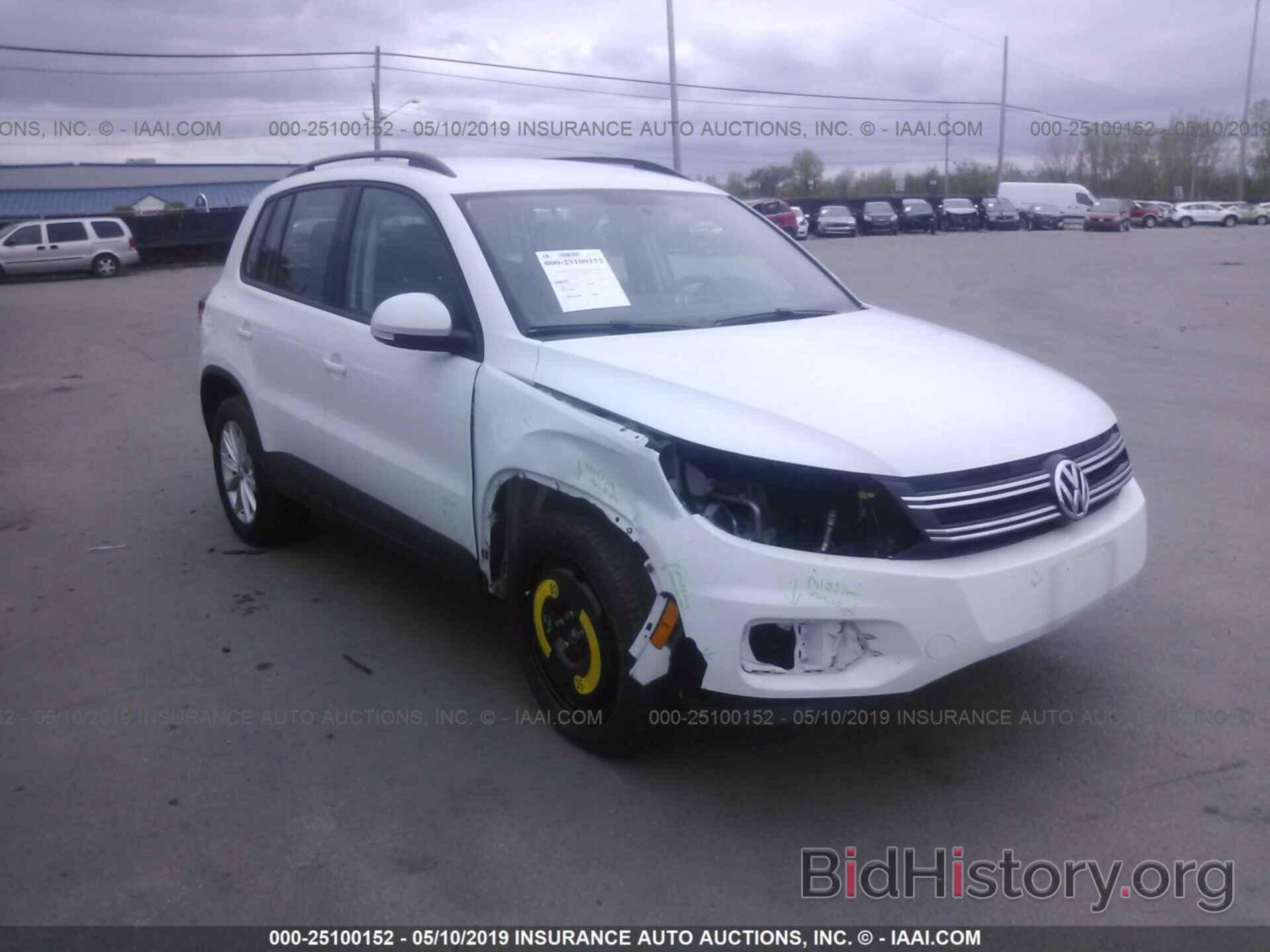 Photo WVGBV7AX2HK046911 - VOLKSWAGEN TIGUAN 2017