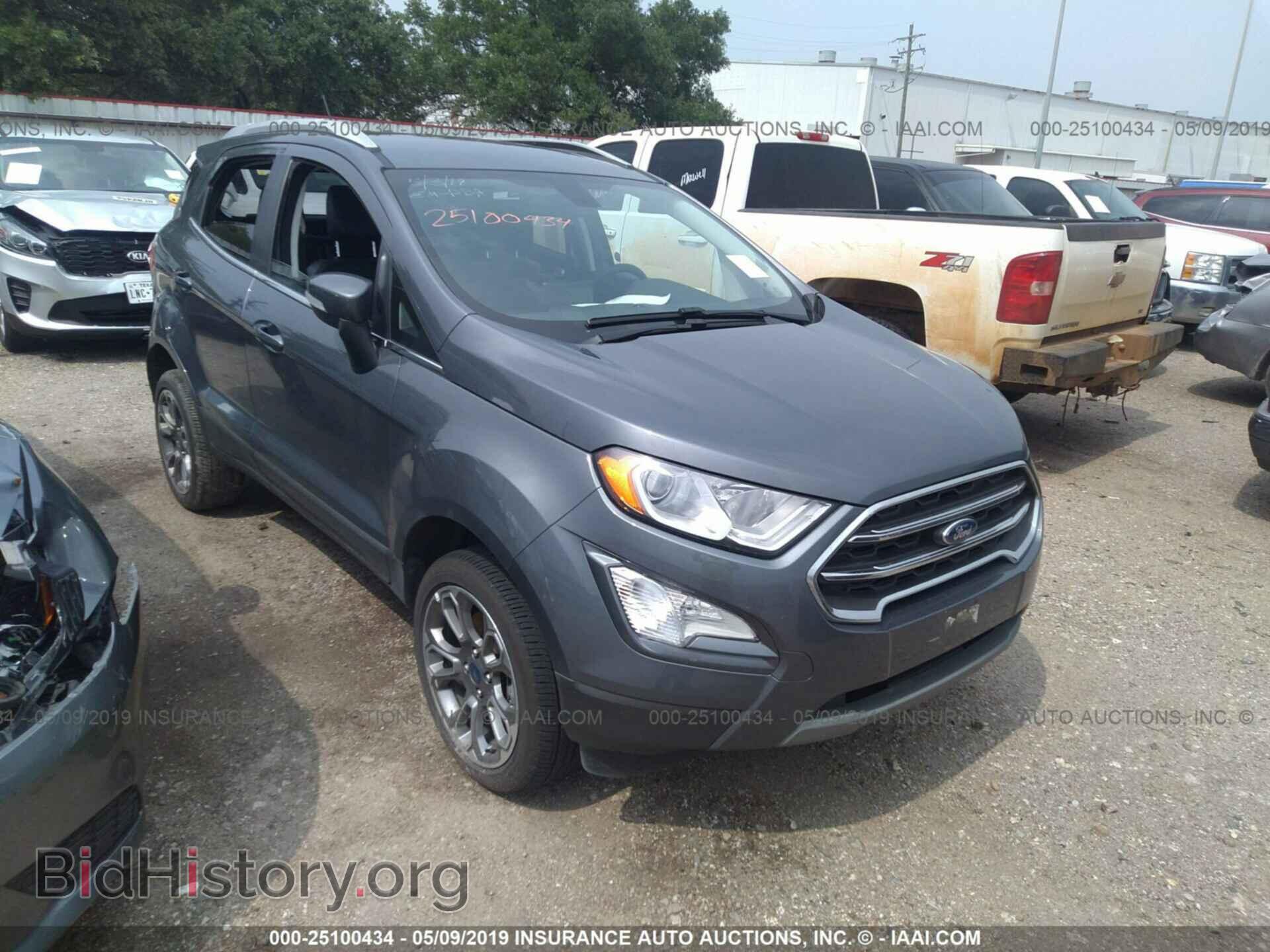 Photo MAJ6S3KL9KC251040 - FORD ECOSPORT 2019