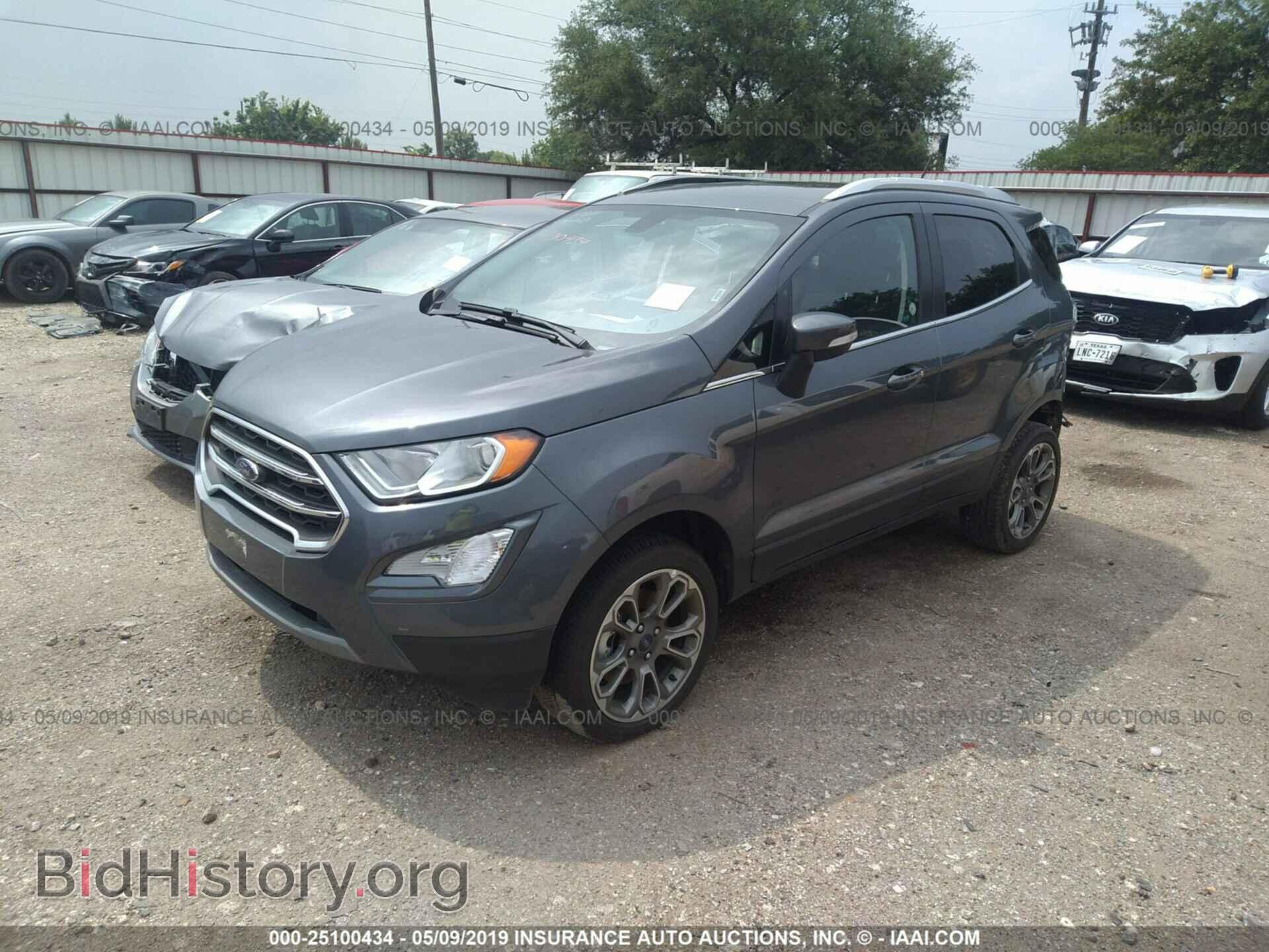 2019 FORD ECOSPORT - VIN: MAJ6S3KL9KC251040 - Фото 2