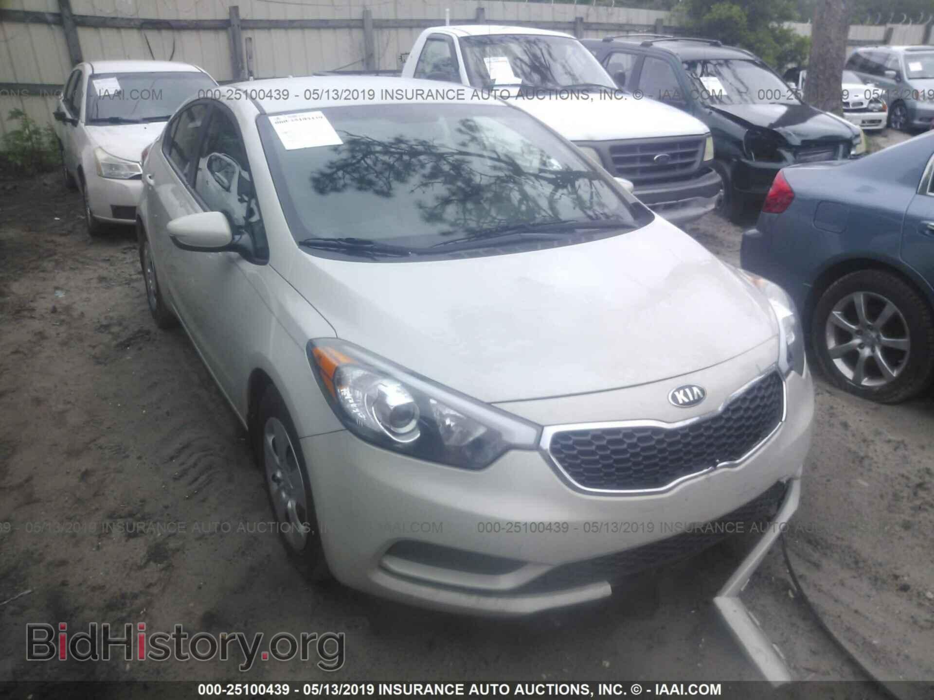 Фотография KNAFK4A68F5291774 - KIA FORTE 2015
