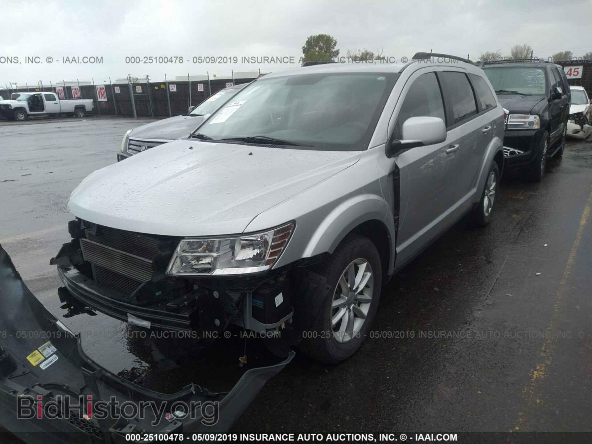2014 DODGE JOURNEY - VIN: 3C4PDCBB7ET141922 - Фото 2