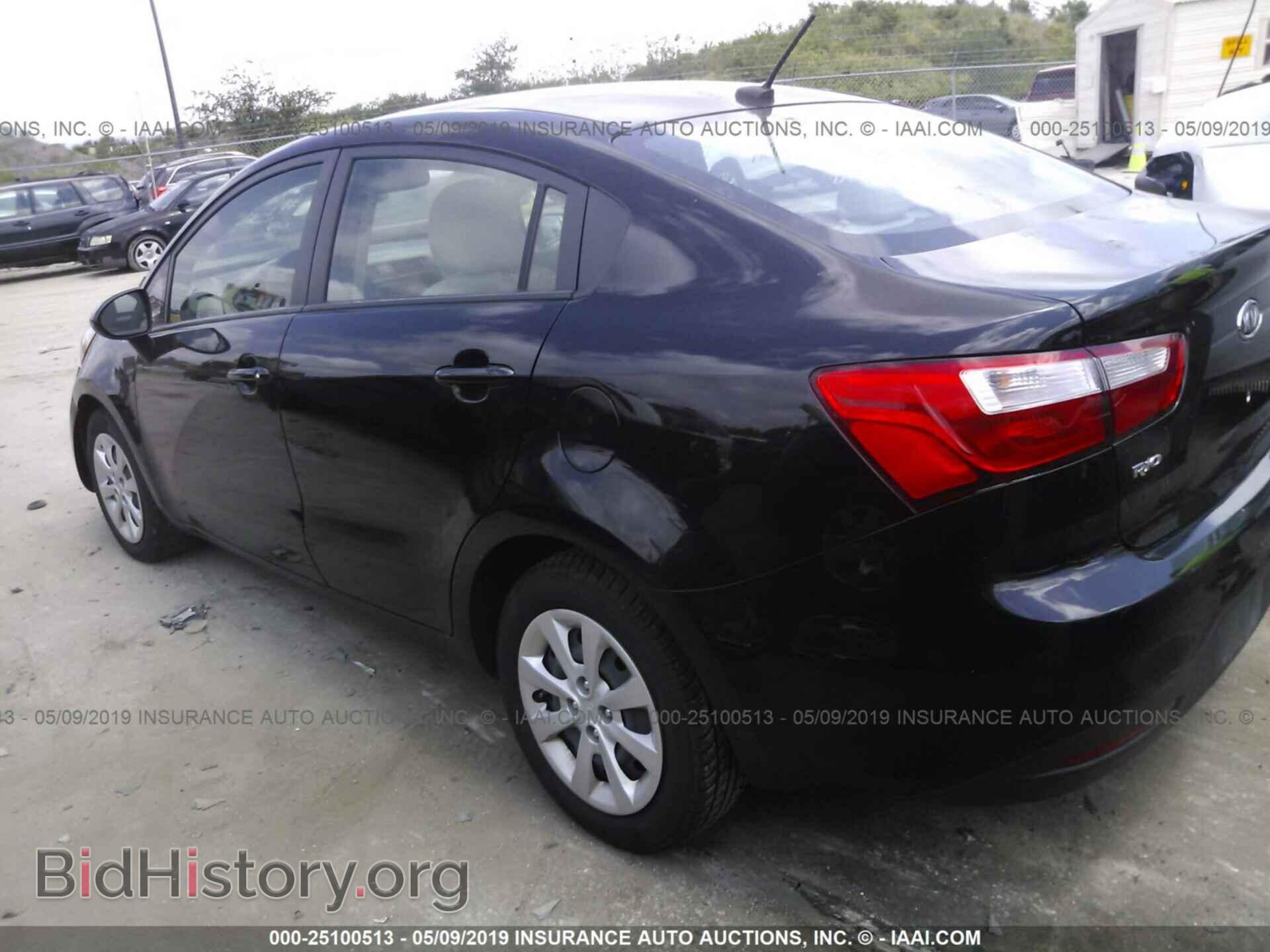 2013 KIA RIO - VIN: KNADN4A39D6112007 - Фото 3