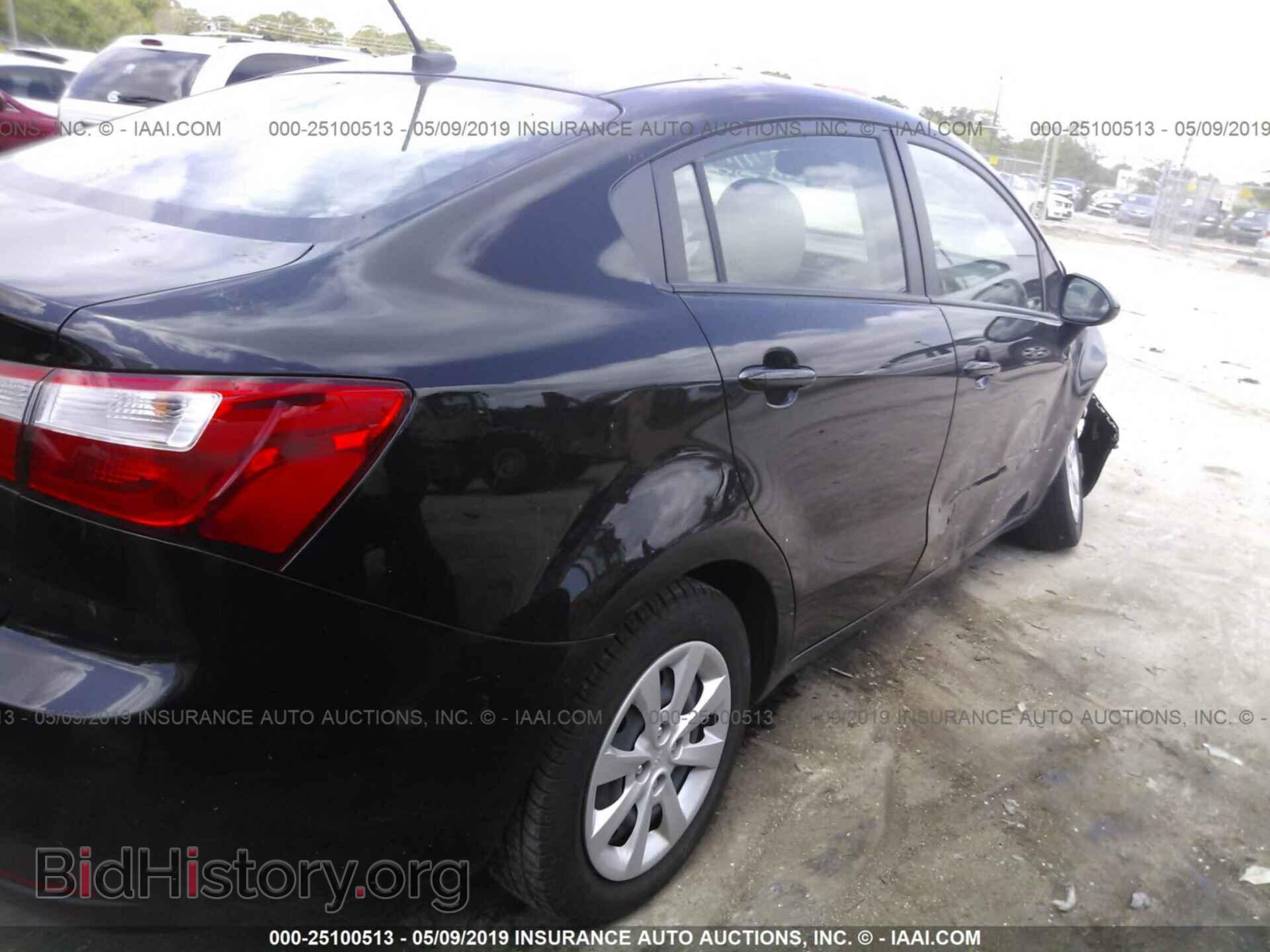 2013 KIA RIO - VIN: KNADN4A39D6112007 - Фото 4