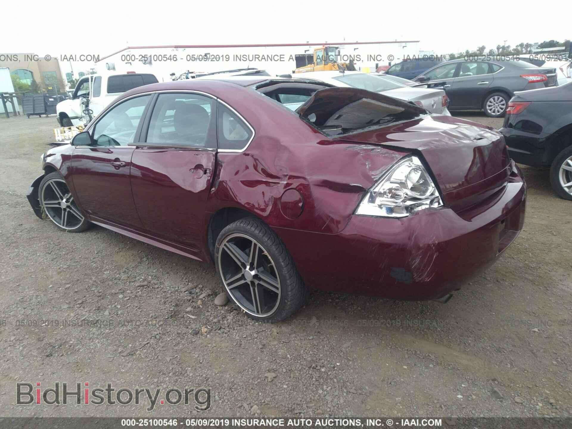 2012 CHEVROLET IMPALA - VIN: 2G1WA5E36C1156052 - Фото 3