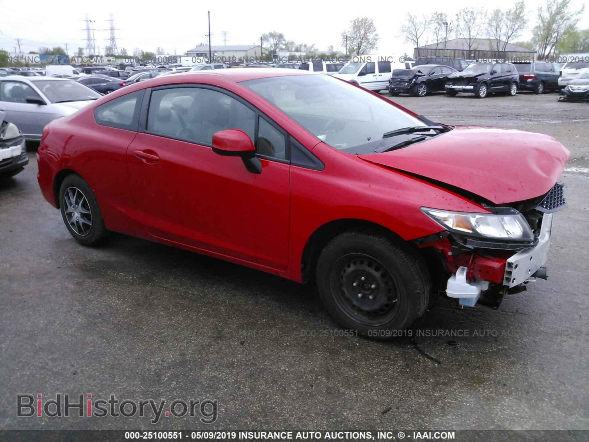 Фотография 2HGFG3B5XDH516191 - HONDA CIVIC 2013