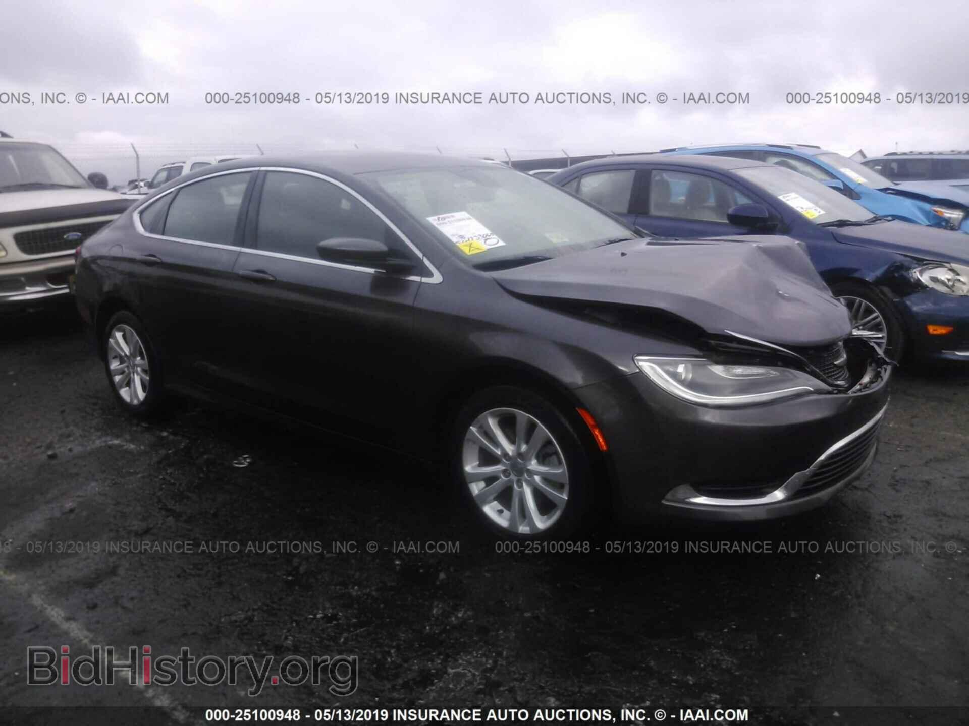 Фотография 1C3CCCAB8GN109071 - CHRYSLER 200 2016