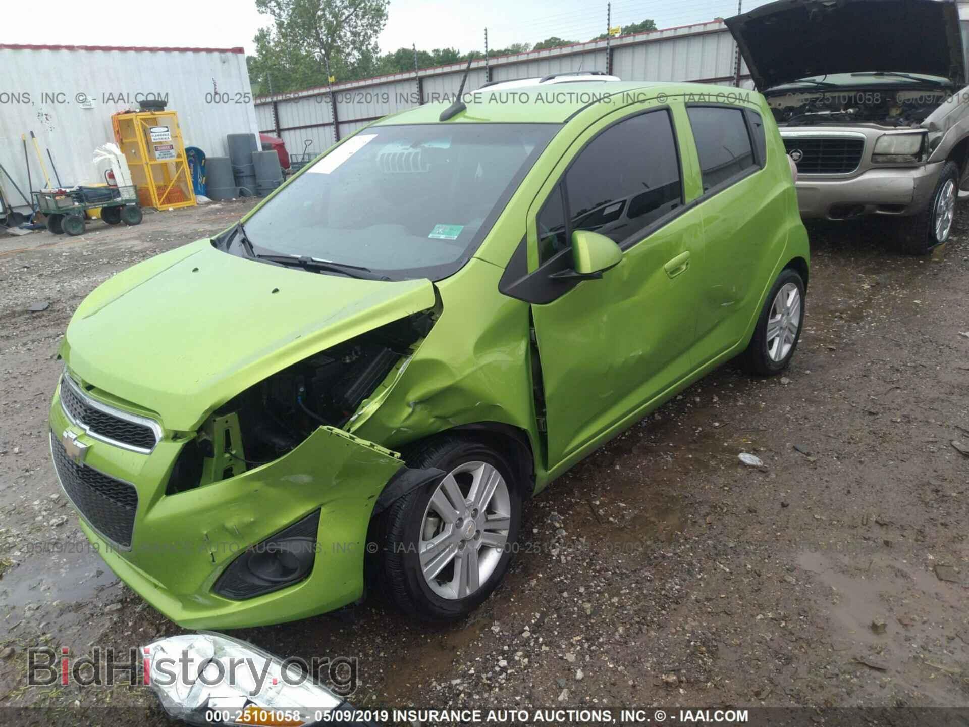 2014 CHEVROLET SPARK - VIN: KL8CB6S94EC492097 - Фото 2