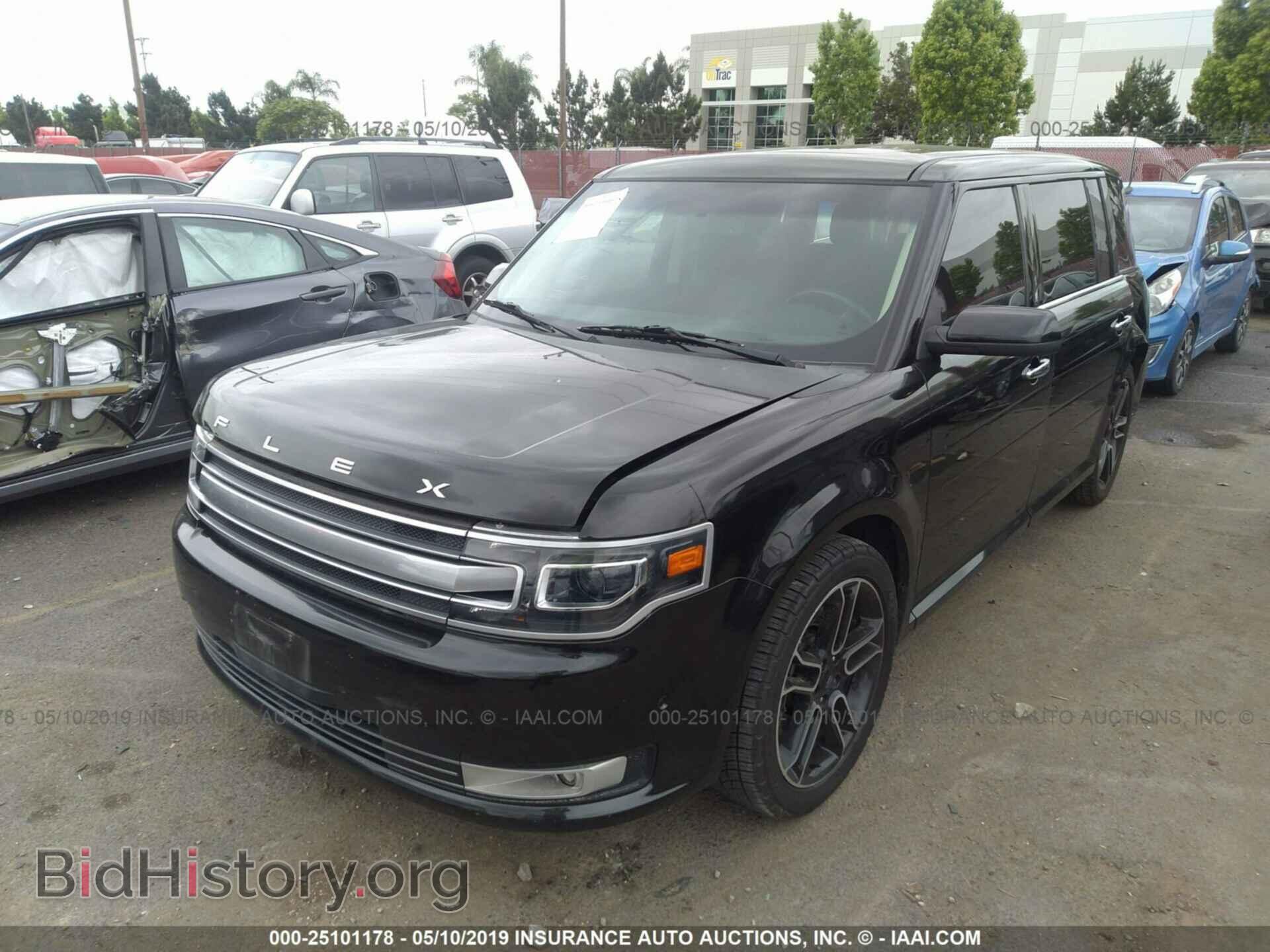 2014 FORD FLEX - VIN: 2FMGK5D83EBD02759 - Фото 2