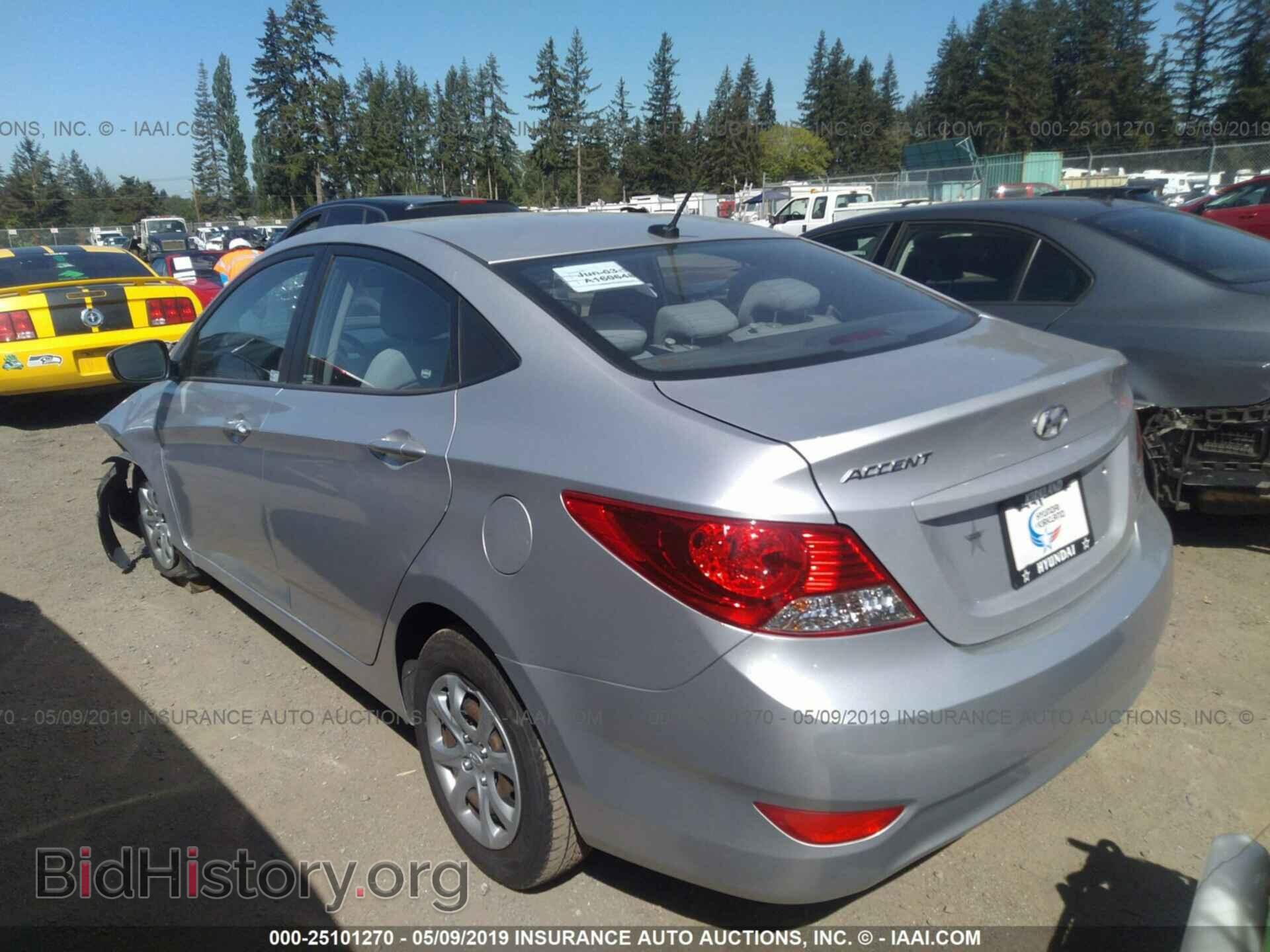 2012 HYUNDAI ACCENT - VIN: KMHCT4AE9CU181629 - Фото 3