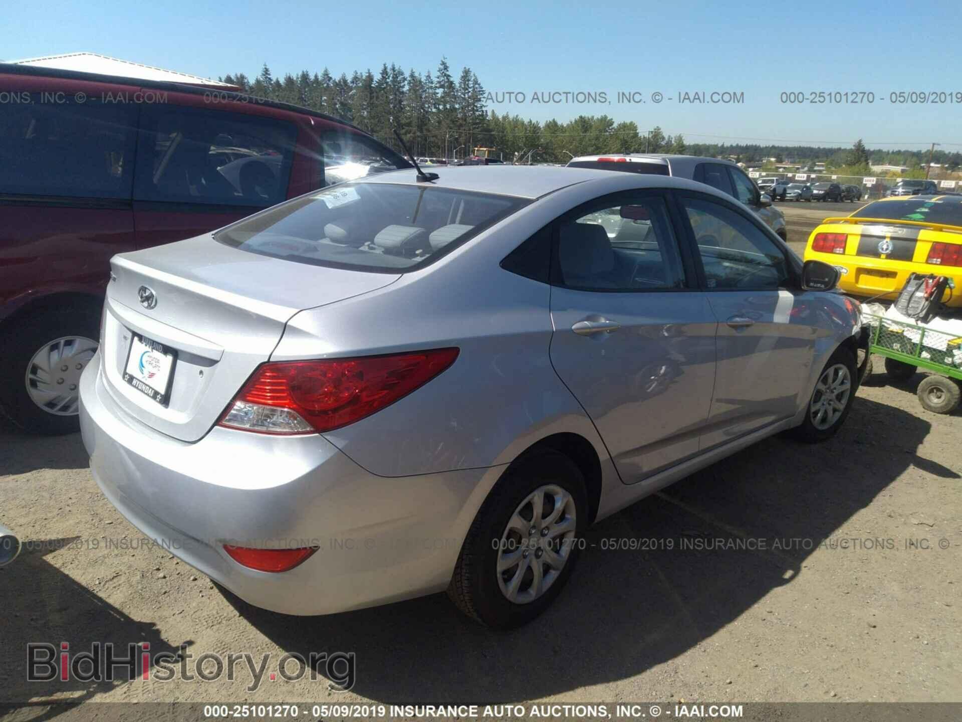 2012 HYUNDAI ACCENT - VIN: KMHCT4AE9CU181629 - Фото 4