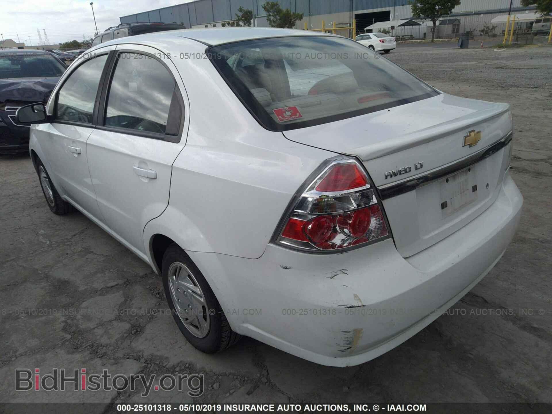 2011 CHEVROLET AVEO - VIN: KL1TD5DE3BB130745 - Фото 3