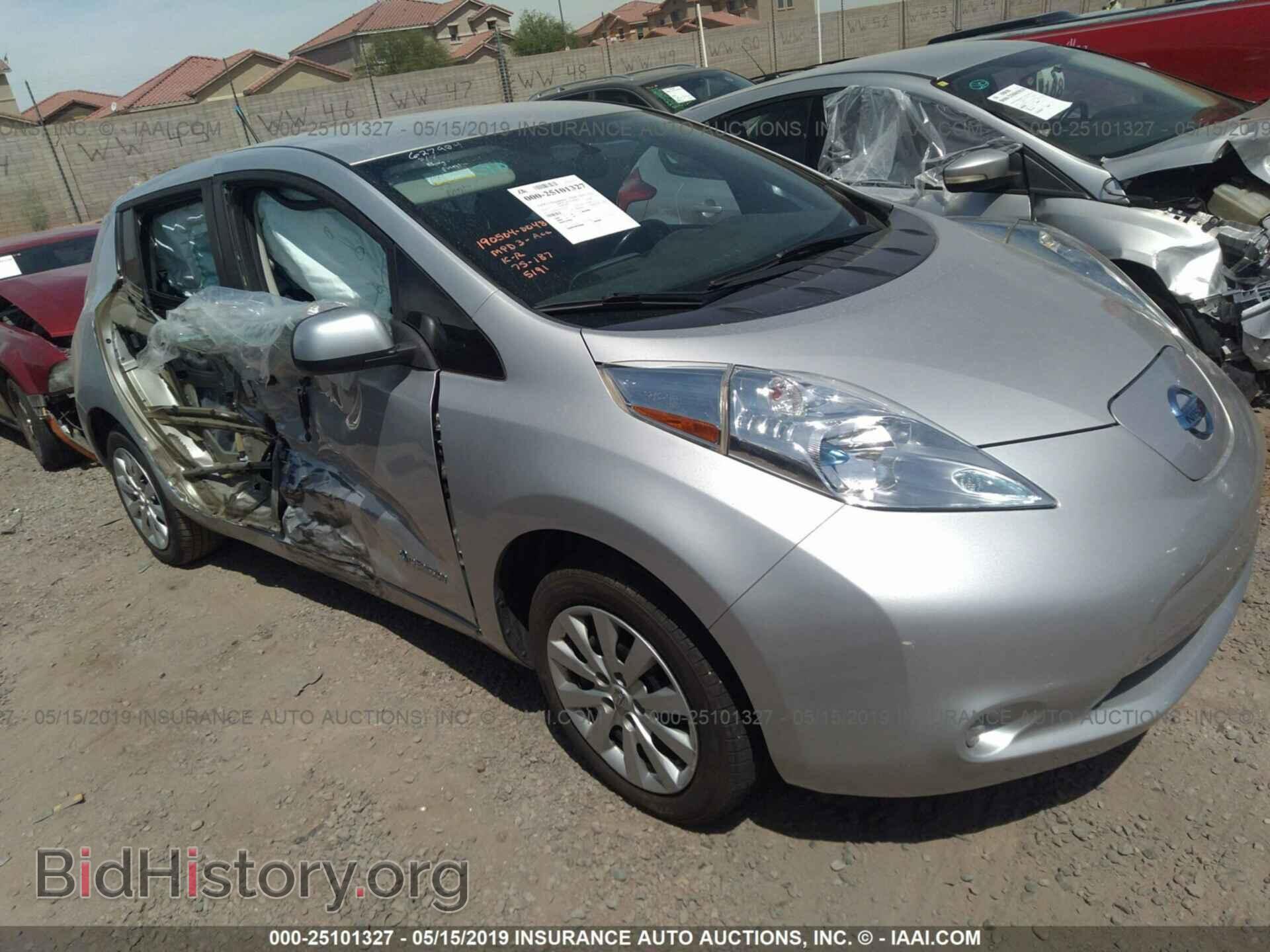 Photo 1N4AZ0CP1DC425191 - NISSAN LEAF 2013