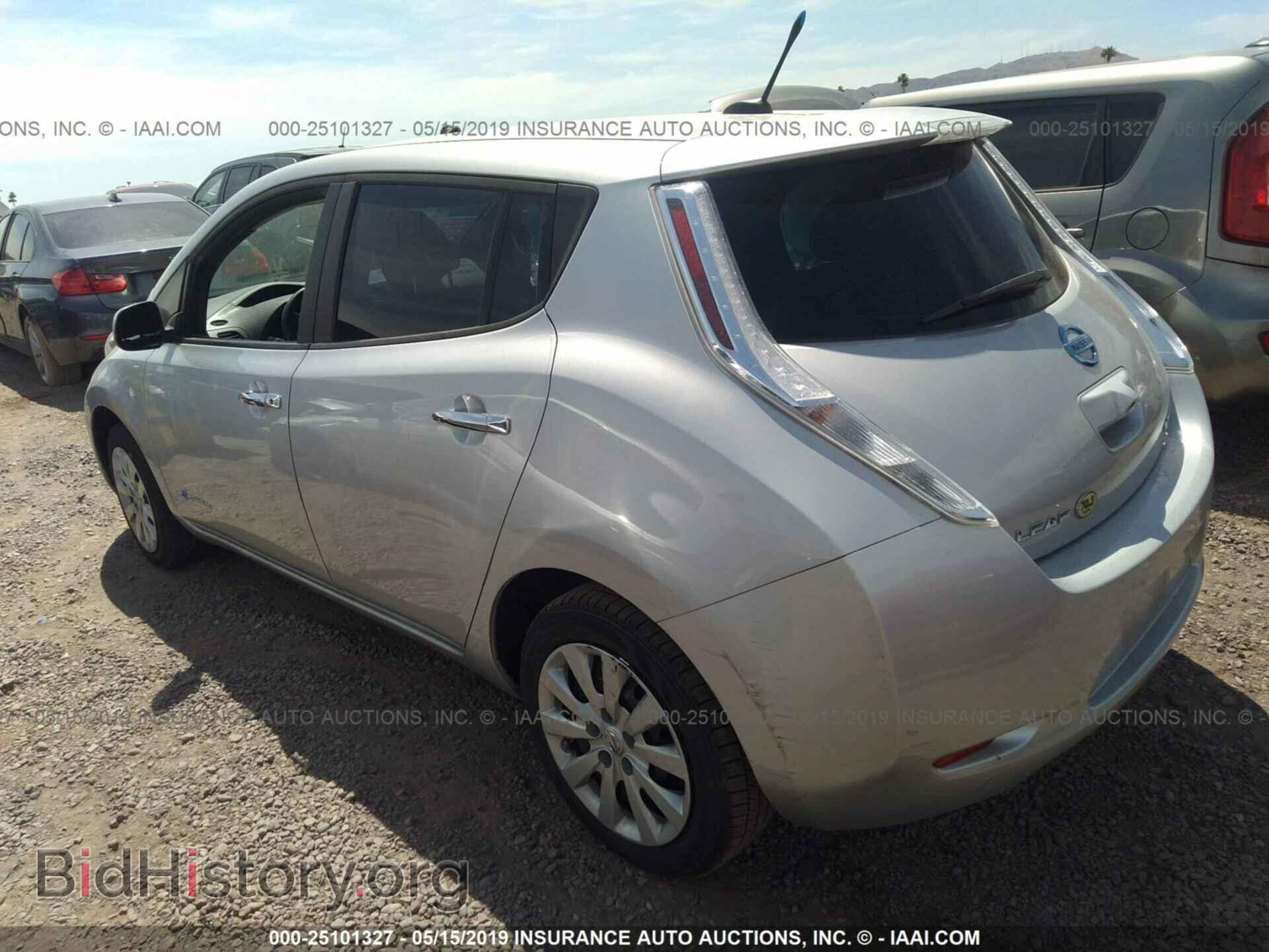 2013 NISSAN LEAF - VIN: 1N4AZ0CP1DC425191 - Фото 3