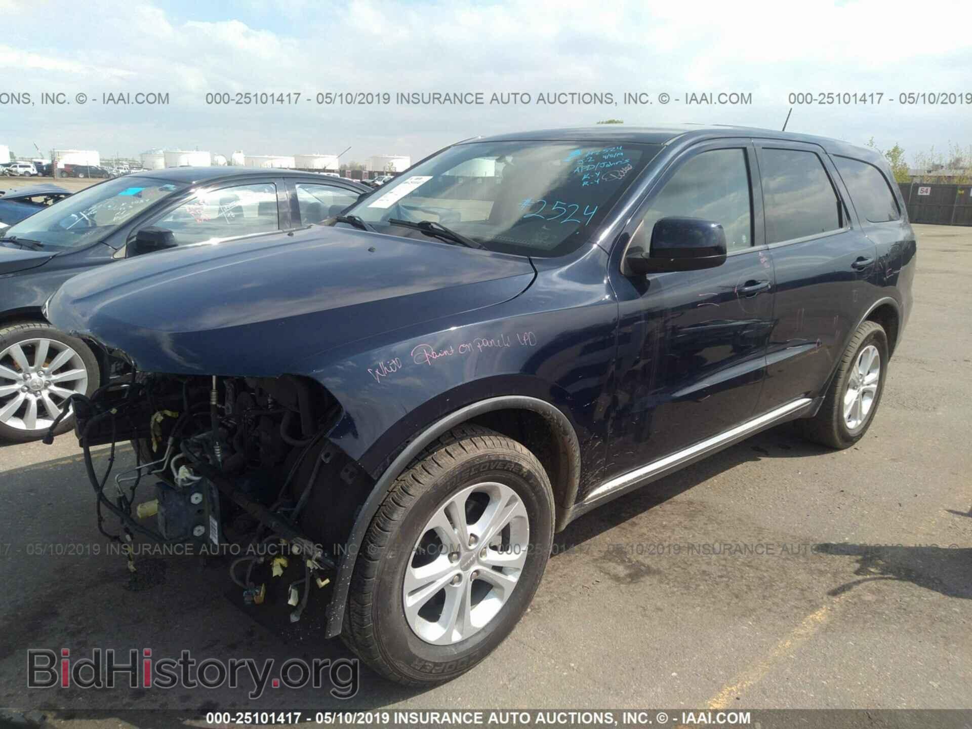 2013 DODGE DURANGO - VIN: 1C4RDHAGXDC617075 - Фото 2