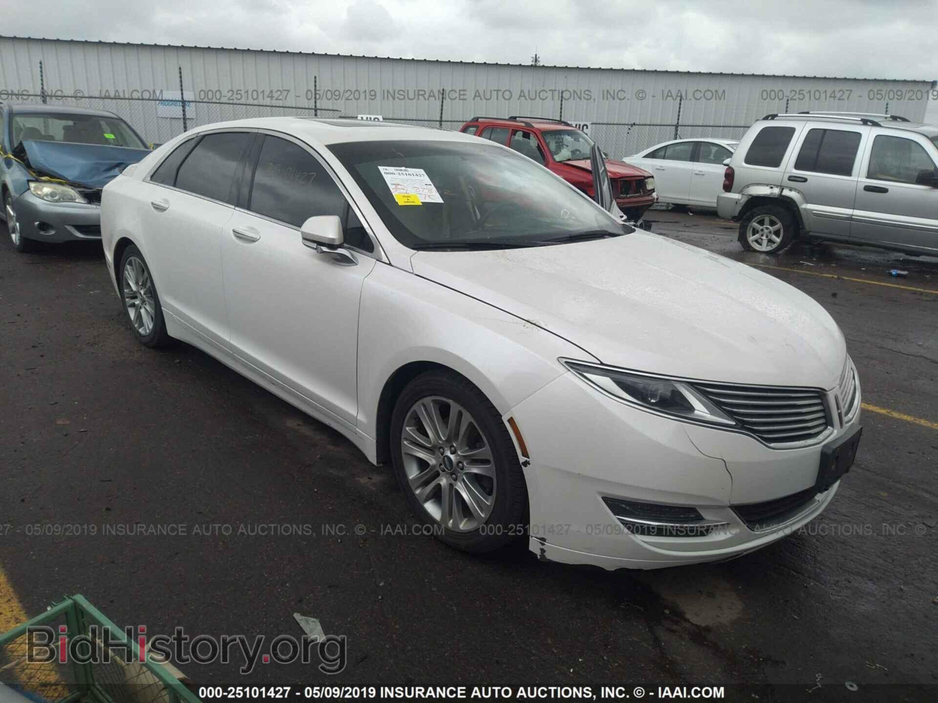 Фотография 3LN6L2J95ER816666 - LINCOLN MKZ 2014