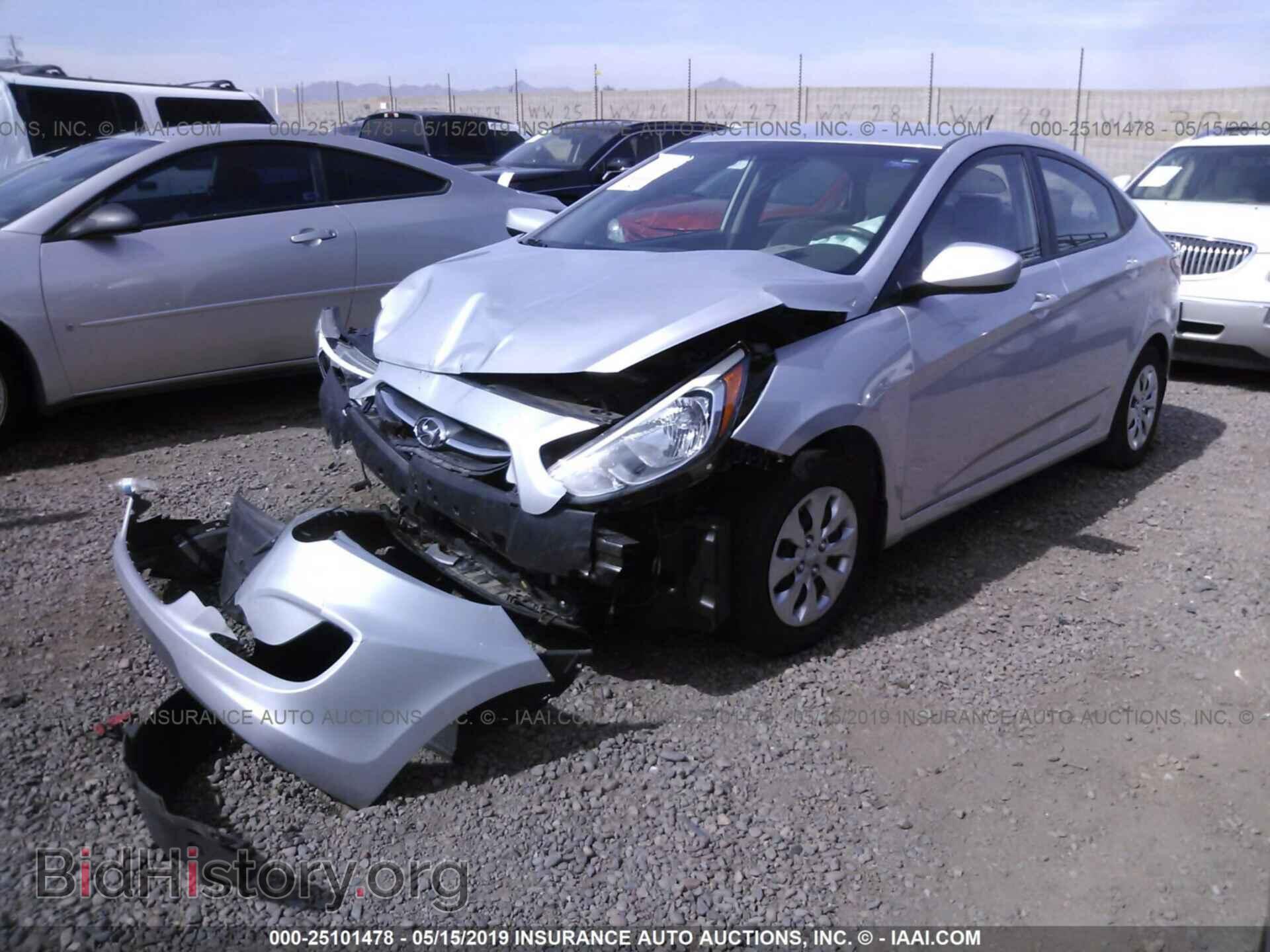 2017 HYUNDAI ACCENT - VIN: KMHCT4AEXHU330069 - Фото 2
