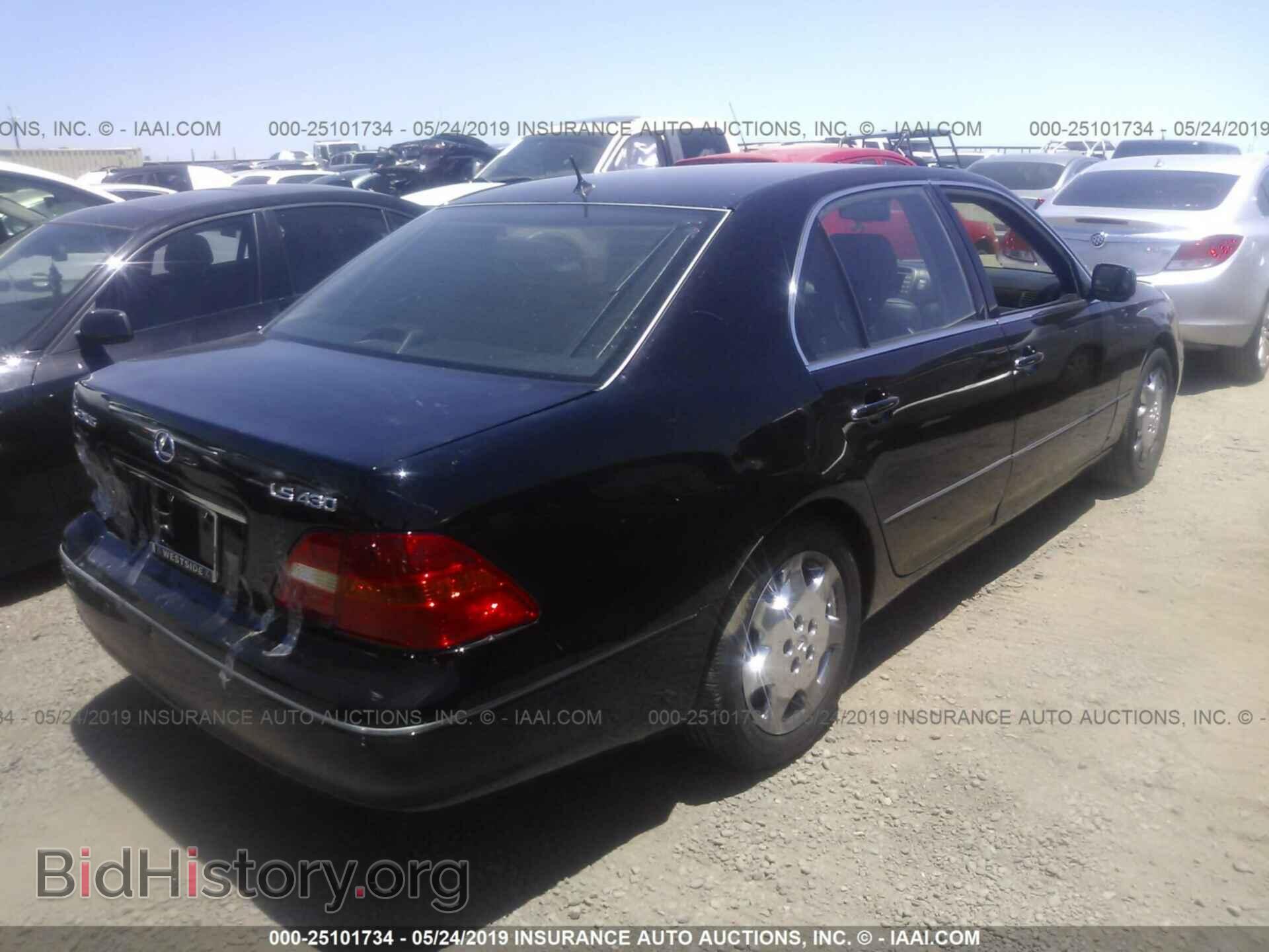 2003 LEXUS LS - VIN: JTHBN30F430093592 - Фото 4