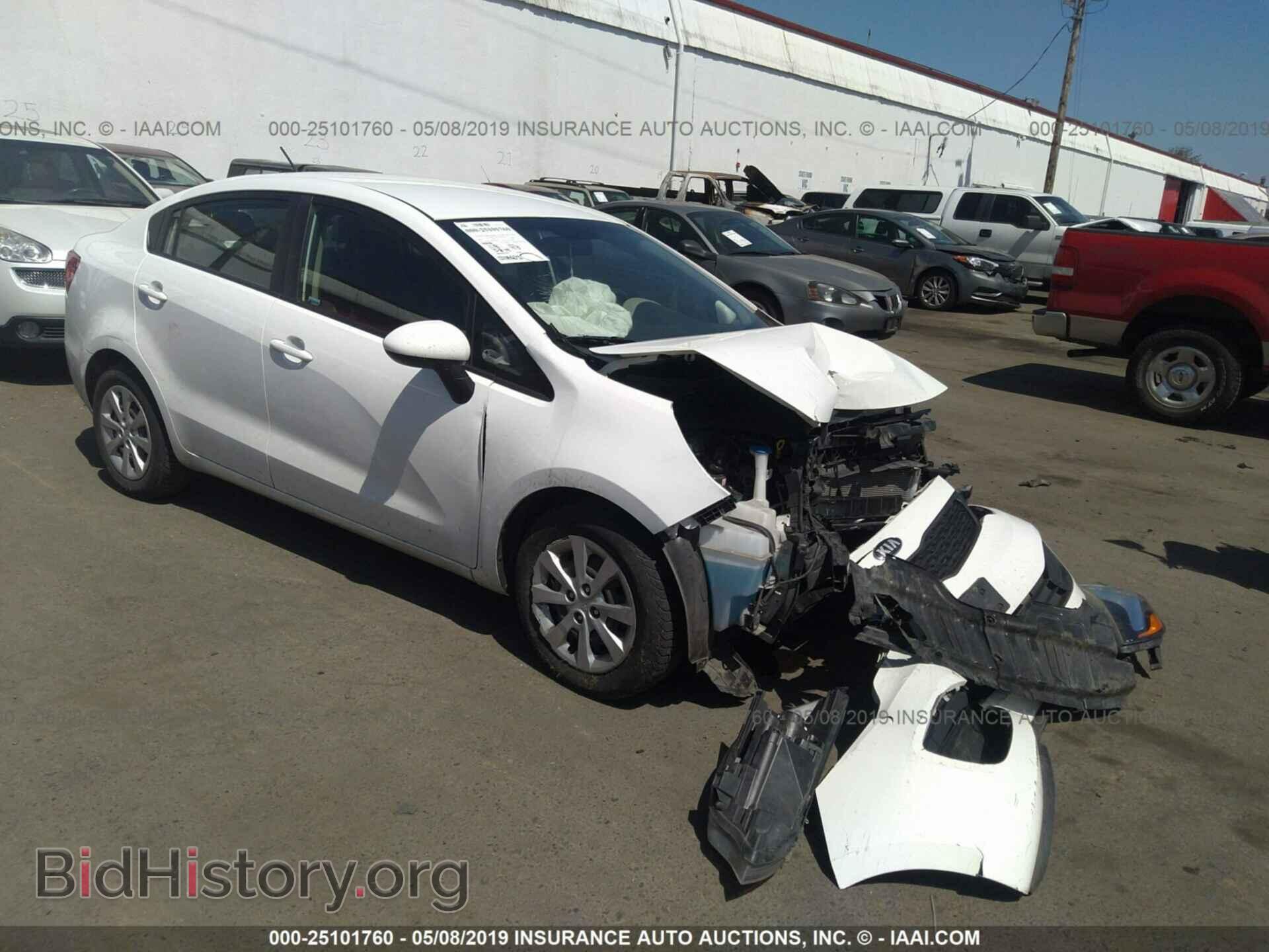 Photo KNADM4A32D6232086 - KIA RIO 2013