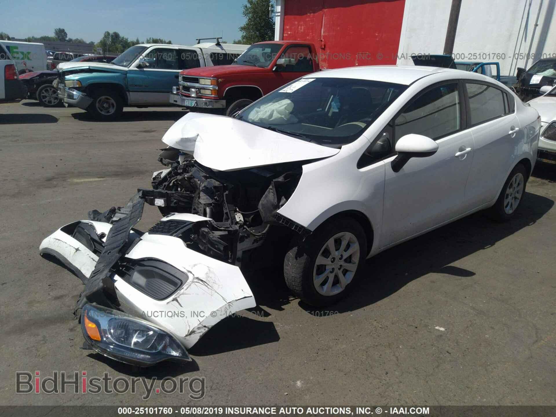 2013 KIA RIO - VIN: KNADM4A32D6232086 - Photo 2