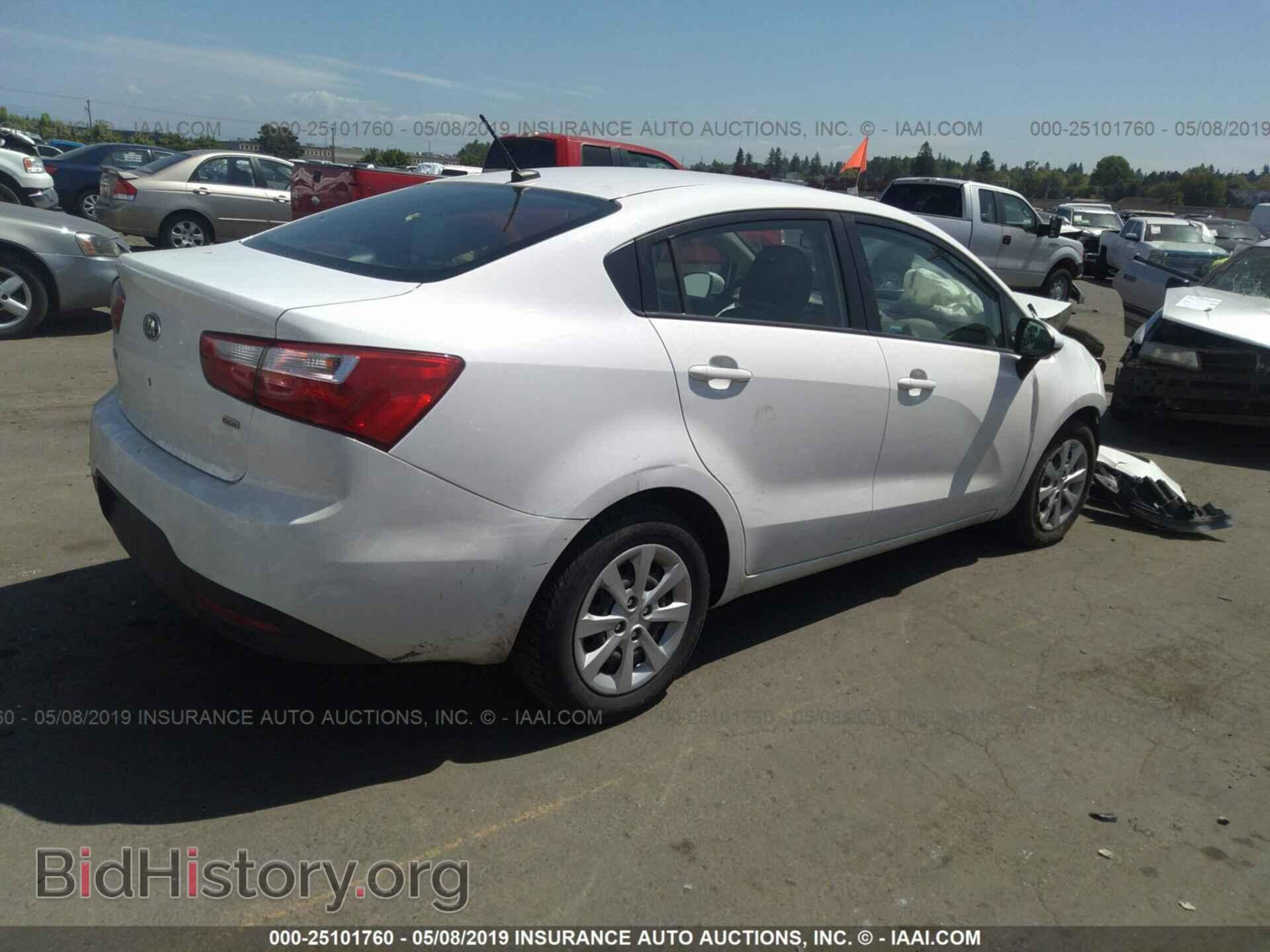 2013 KIA RIO - VIN: KNADM4A32D6232086 - Photo 4