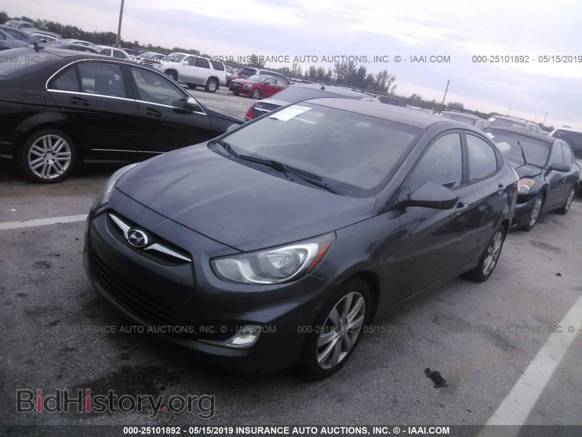 2012 HYUNDAI ACCENT - VIN: KMHCU4AE4CU122131 - Фото 2