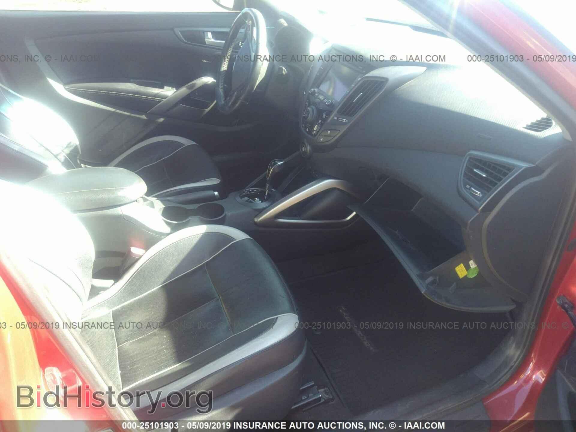 2013 HYUNDAI VELOSTER - VIN: KMHTC6AE4DU127653 - Фото 5