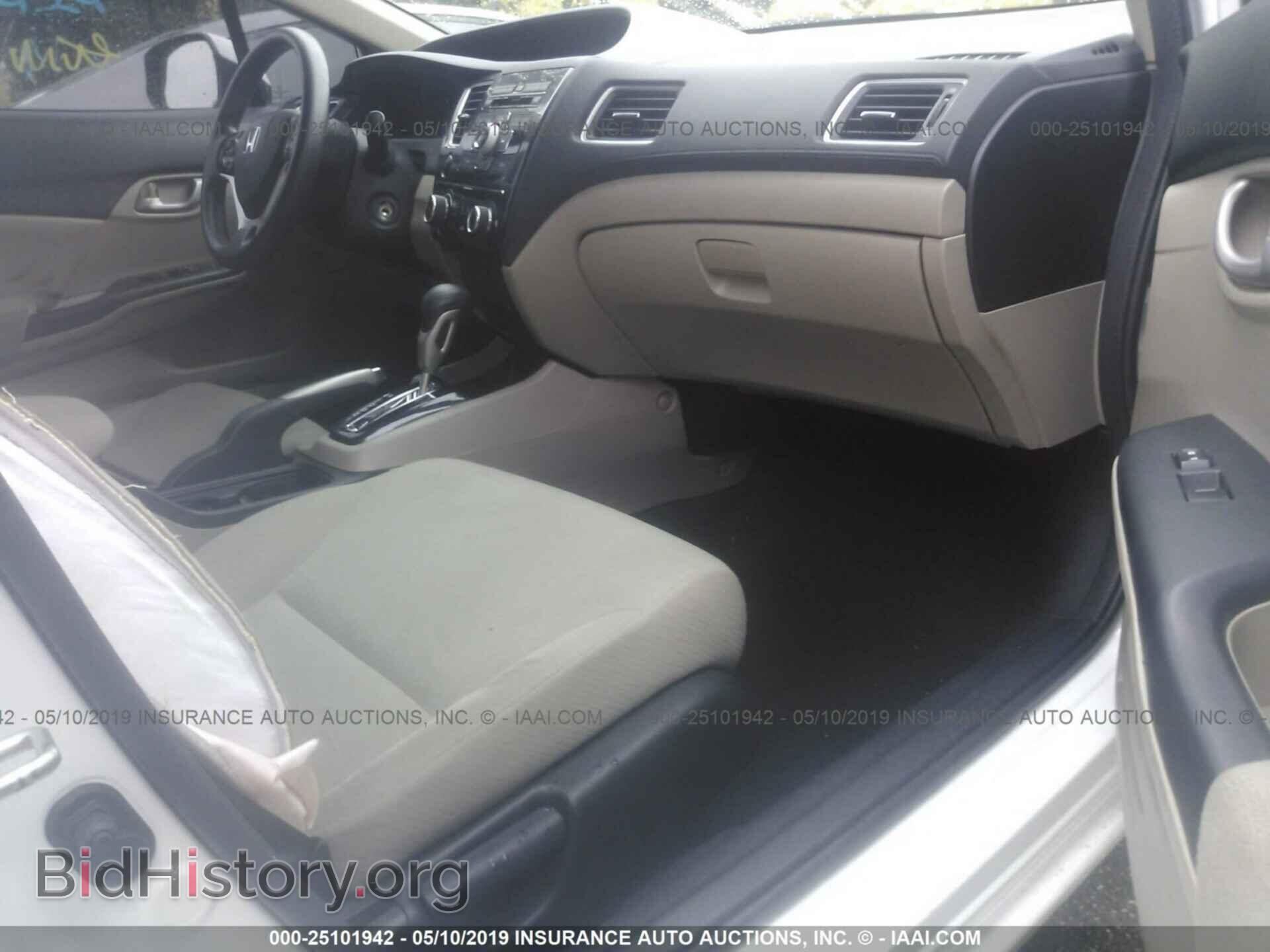 2013 HONDA CIVIC - VIN: 19XFB2F52DE281329 - Фото 5