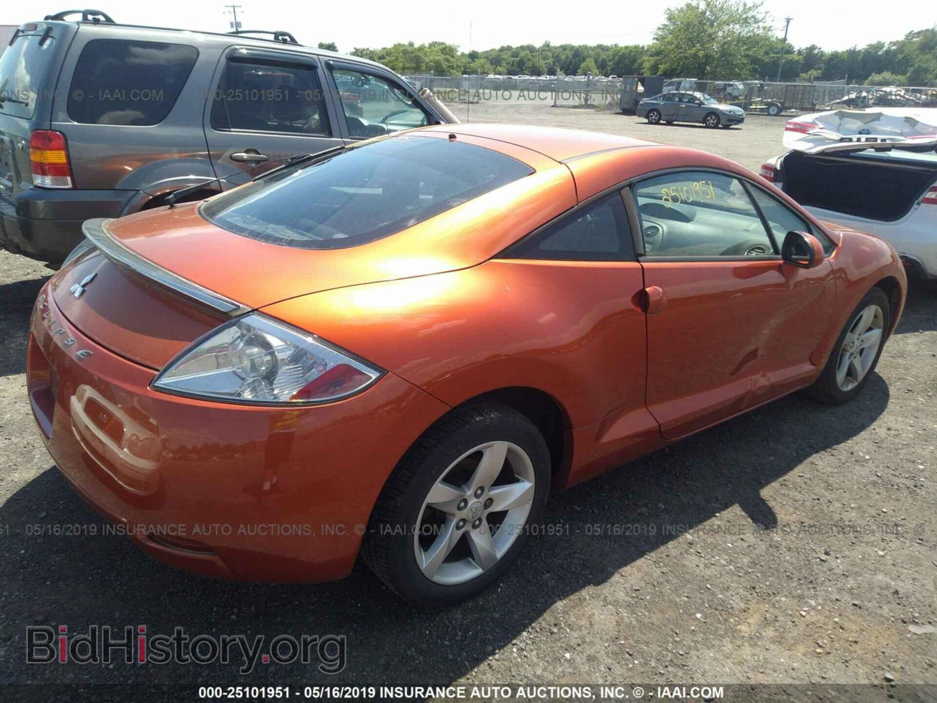 2007 MITSUBISHI ECLIPSE - VIN: 4A3AK24F27E033200 - Фото 4