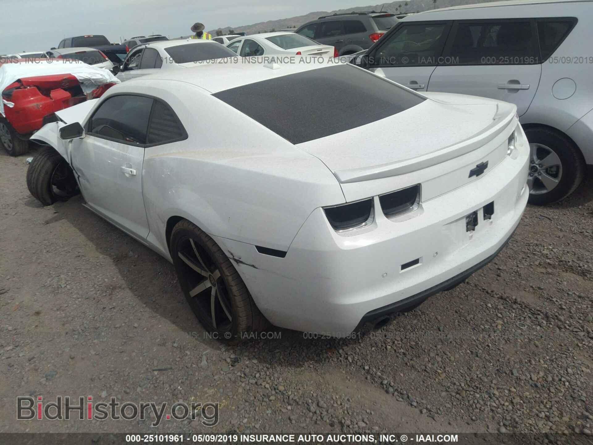 2012 CHEVROLET CAMARO - VIN: 2G1FC1E3XC9211106 - Фото 3