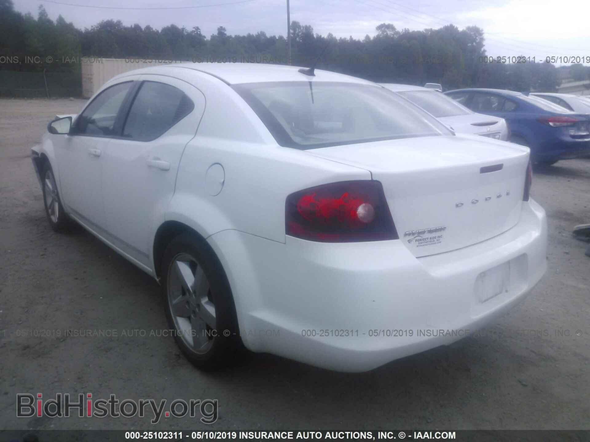 2012 DODGE AVENGER - VIN: 1C3CDZAB6CN309019 - Фото 3