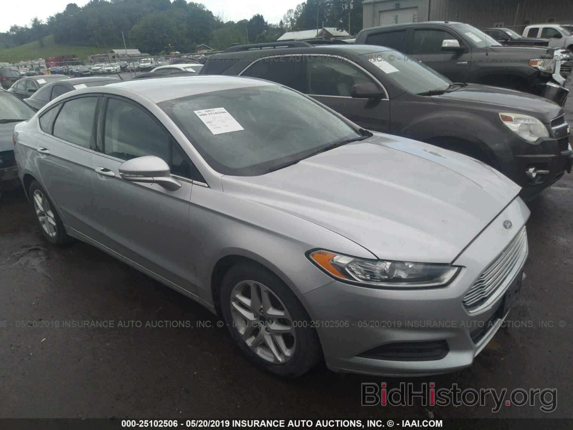 Photo 3FA6P0HD0ER374683 - FORD FUSION 2014