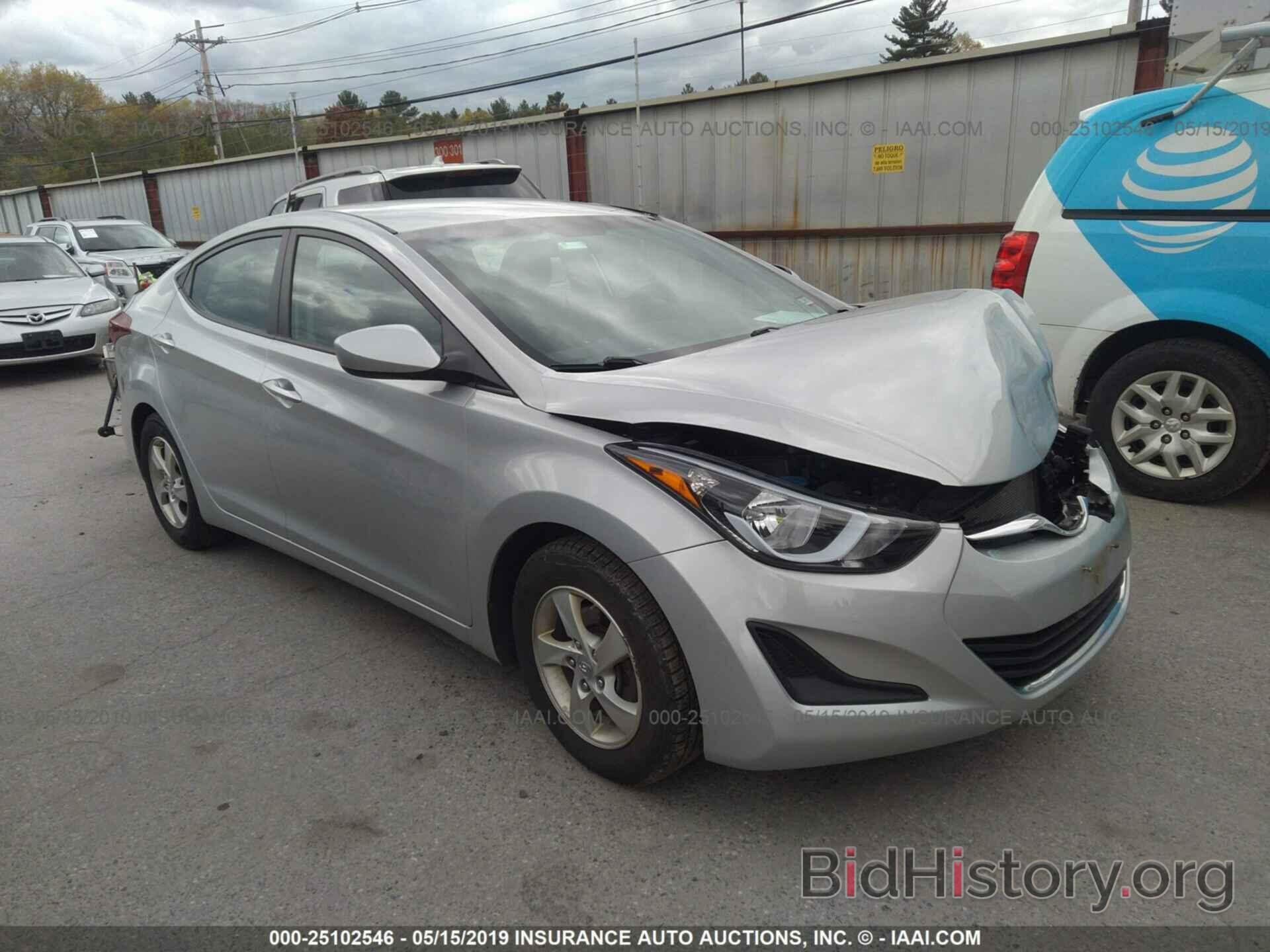 Photo 5NPDH4AE3EH482999 - HYUNDAI ELANTRA 2014