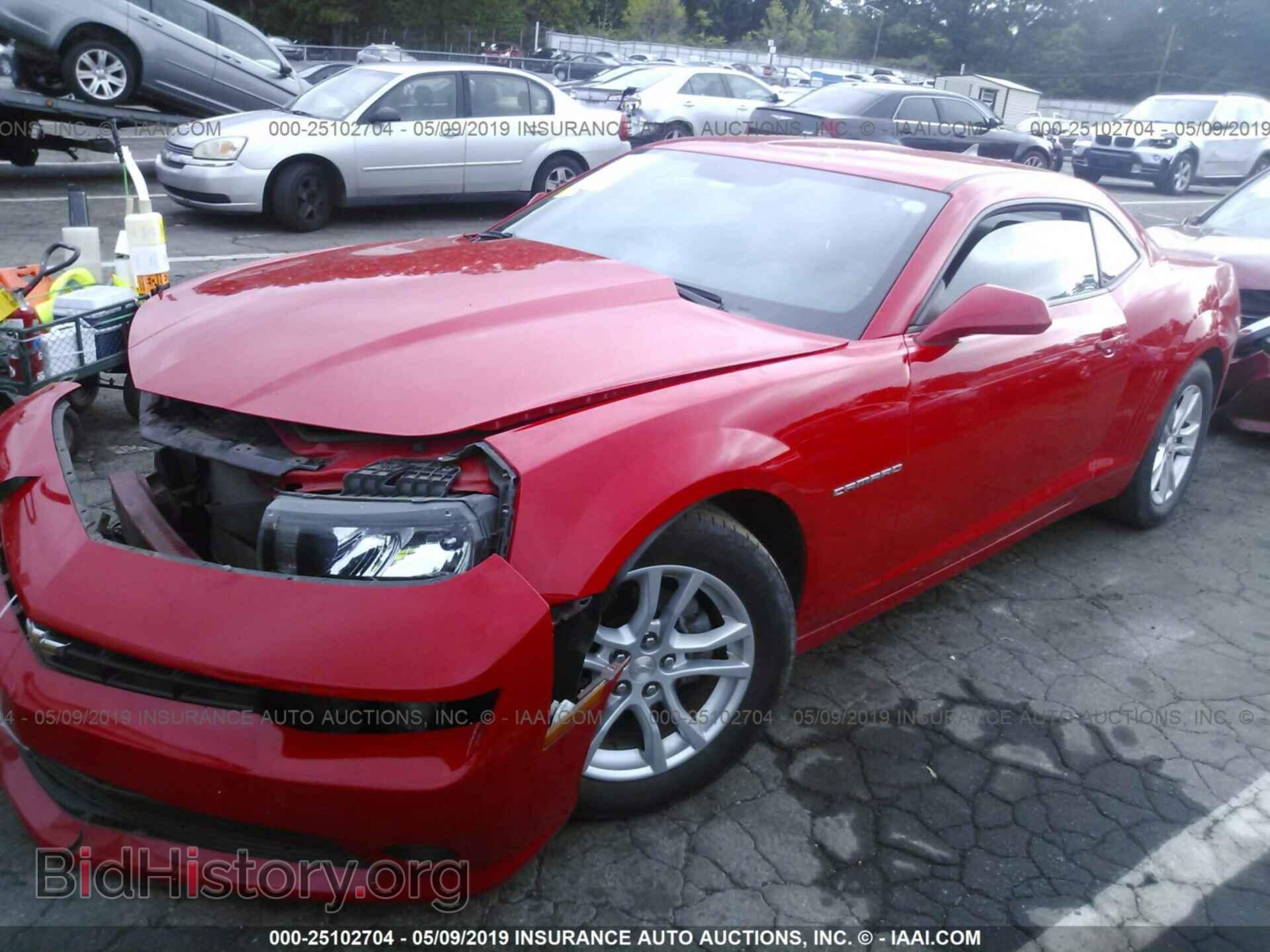 2014 CHEVROLET CAMARO - VIN: 2G1FA1E36E9175925 - Фото 2