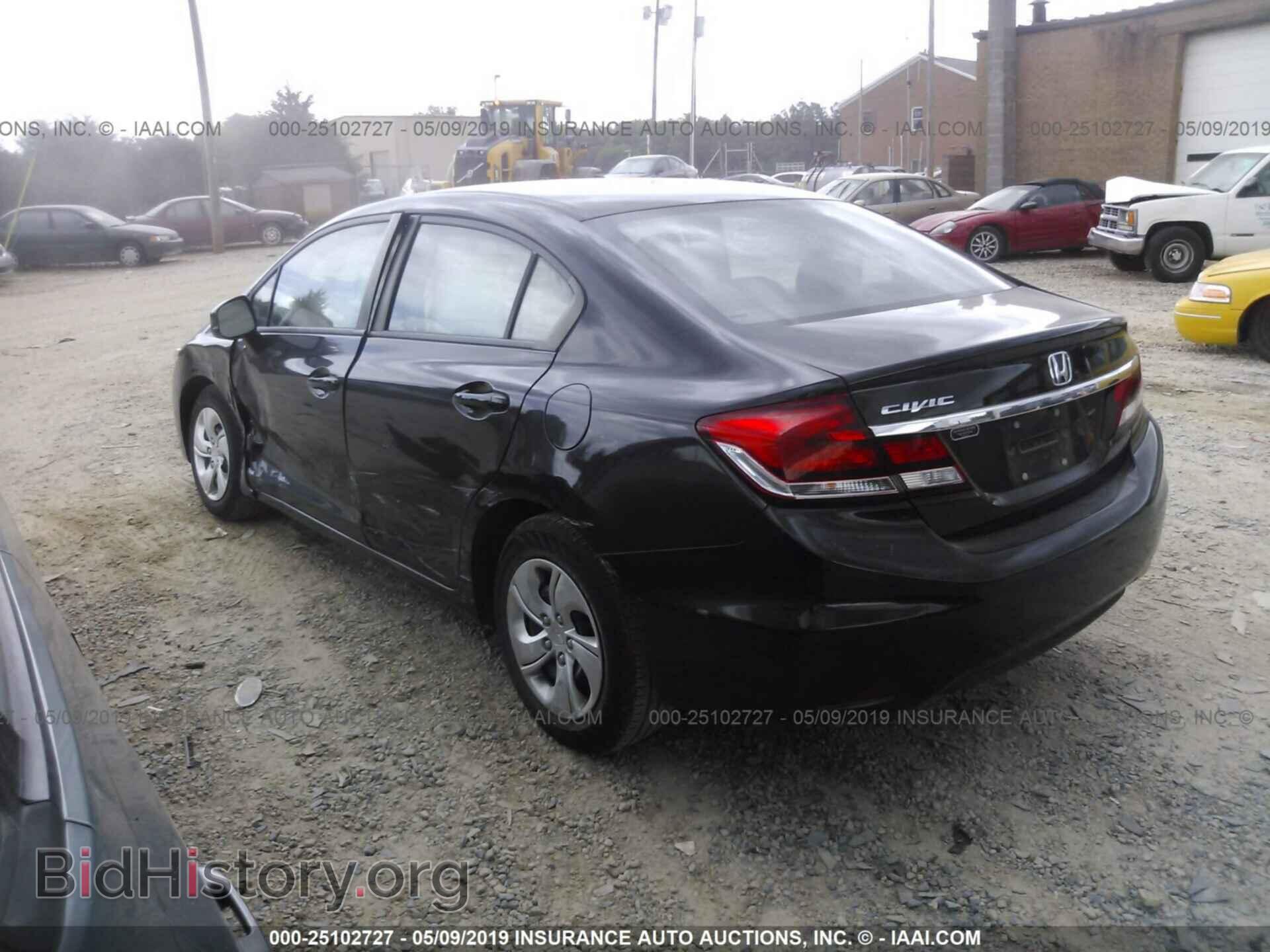 2013 HONDA CIVIC - VIN: 2HGFB2F59DH584310 - Фото 3