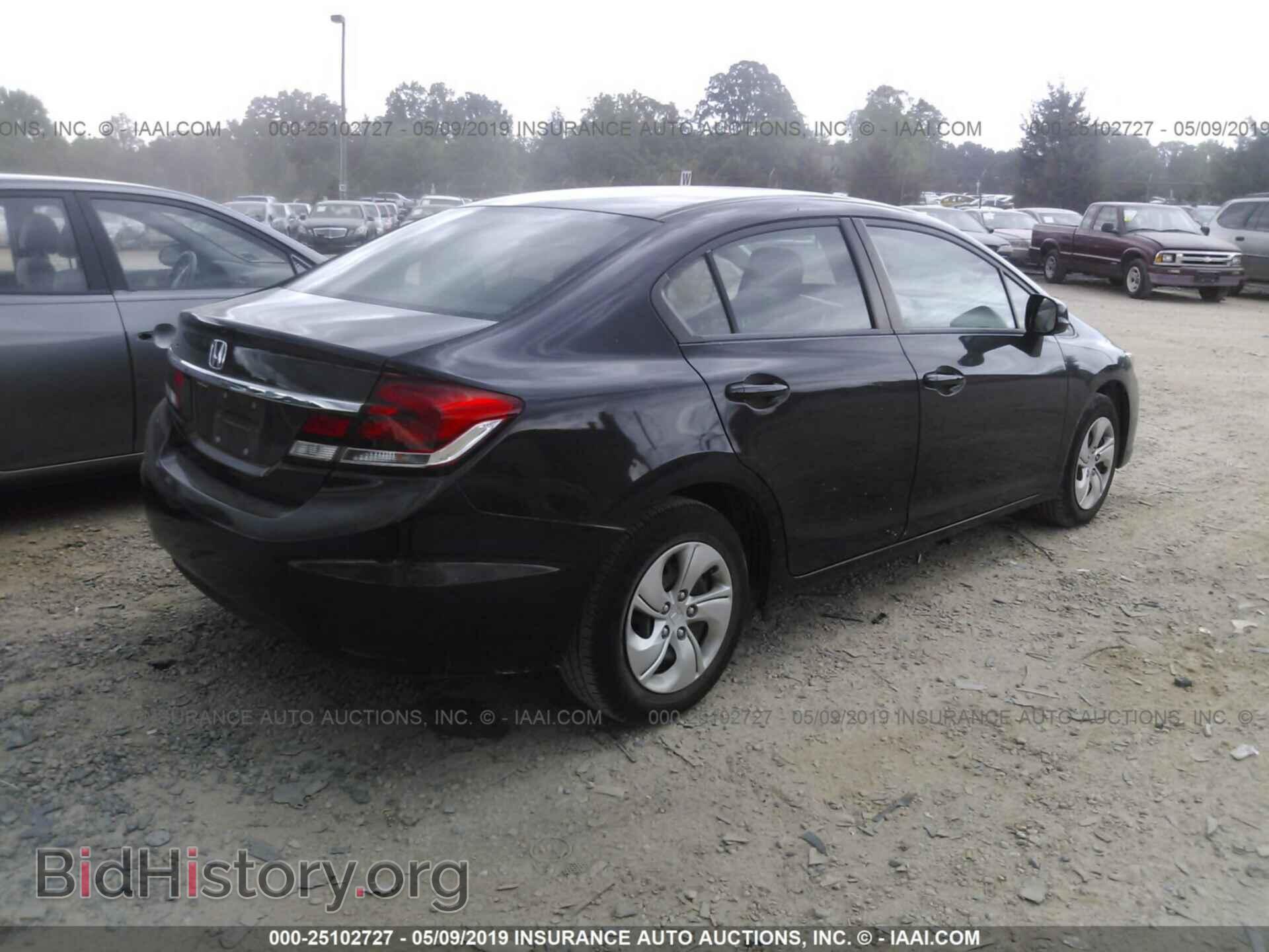 2013 HONDA CIVIC - VIN: 2HGFB2F59DH584310 - Фото 4