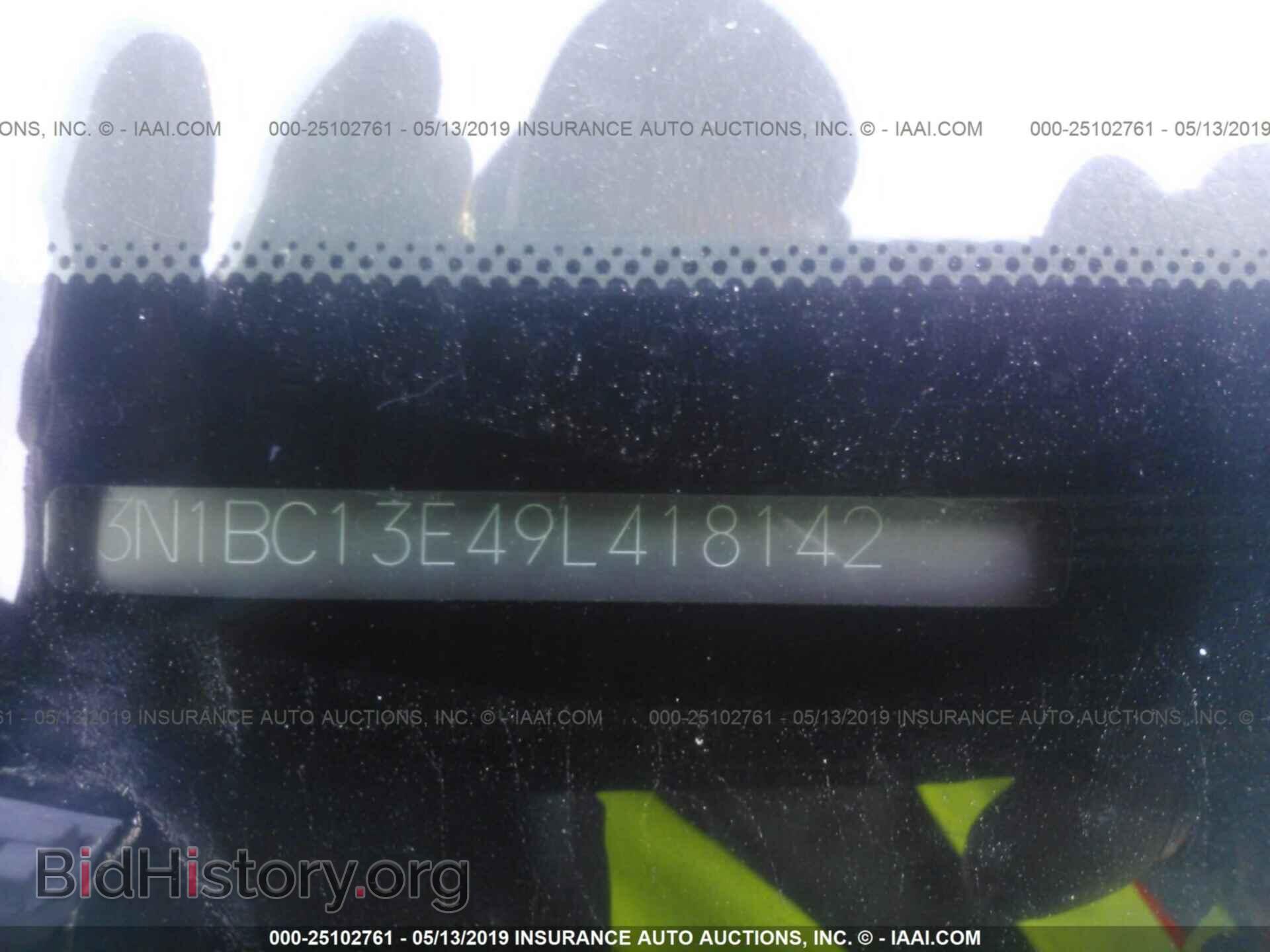 2009 NISSAN VERSA - VIN: 3N1BC13E49L418142 - Фото 9