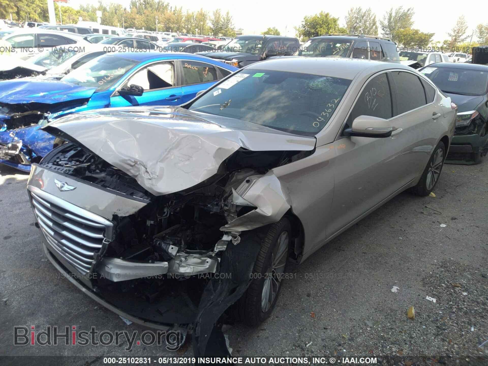 2015 HYUNDAI GENESIS - VIN: KMHGN4JEXFU043632 - Фото 2