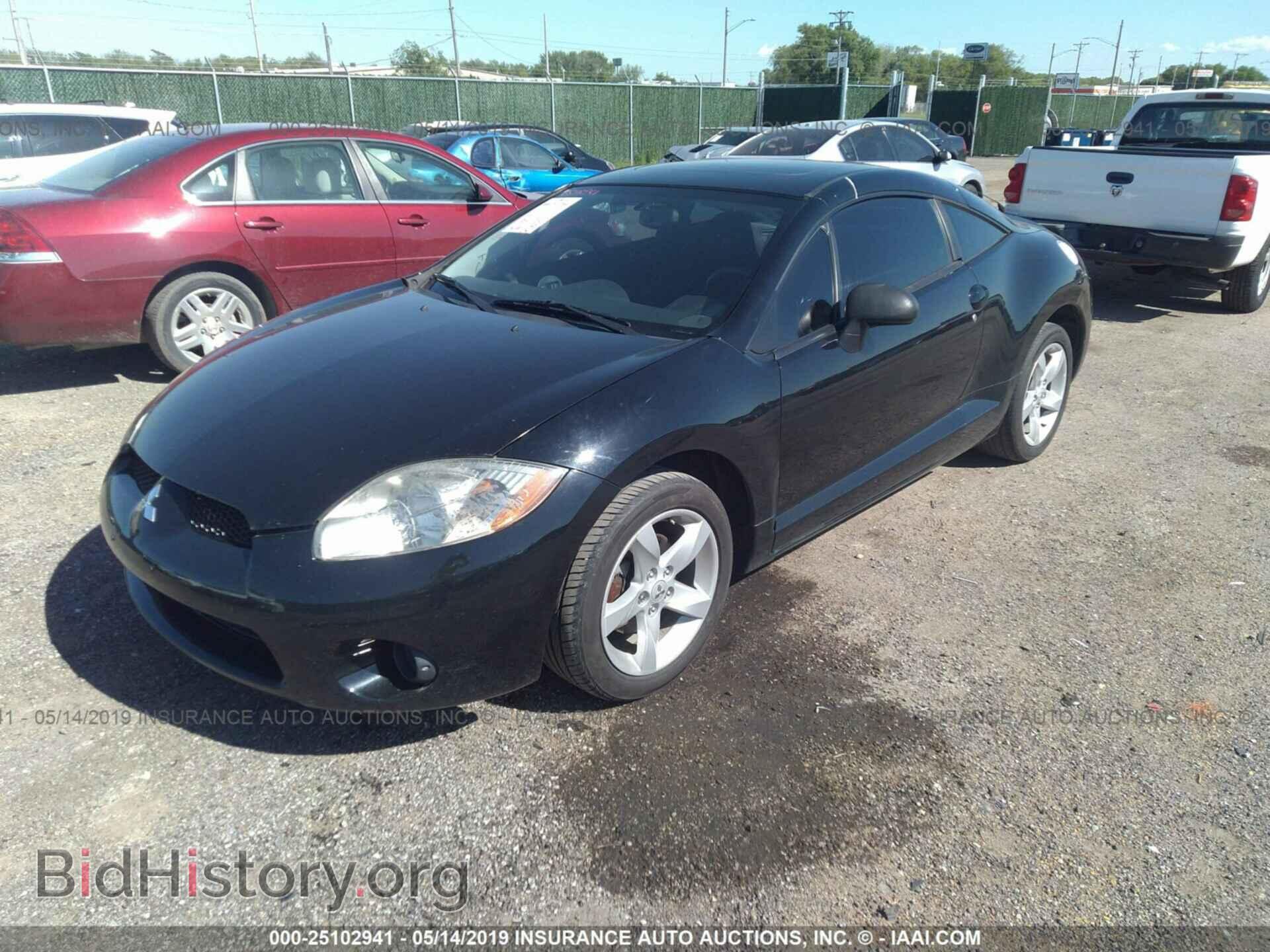 2007 MITSUBISHI ECLIPSE - VIN: 4A3AK24F27E034881 - Фото 2