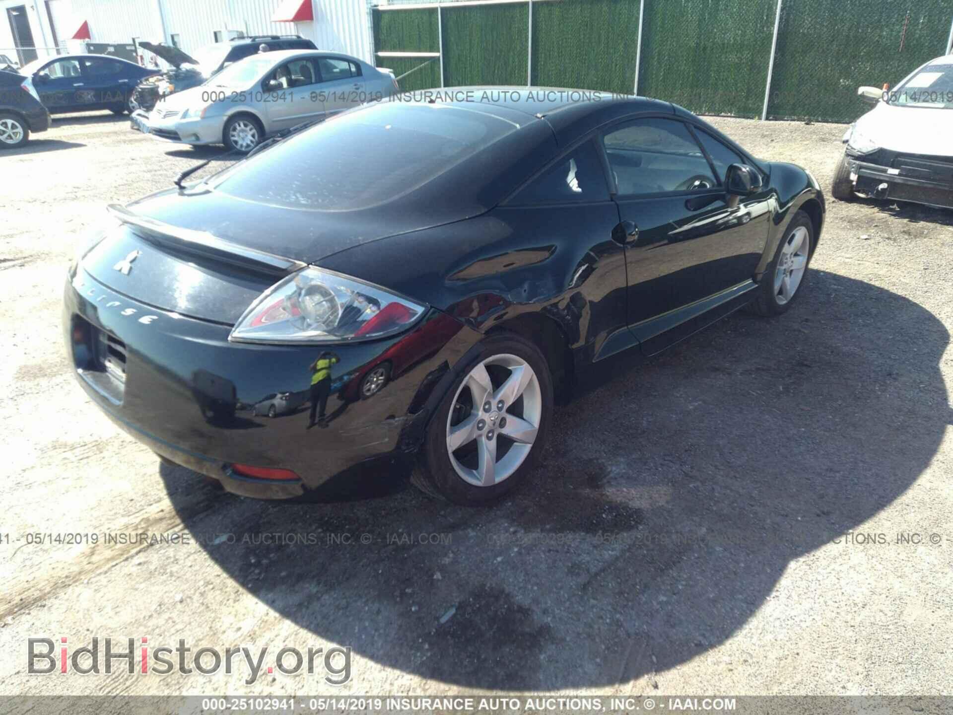 2007 MITSUBISHI ECLIPSE - VIN: 4A3AK24F27E034881 - Фото 4