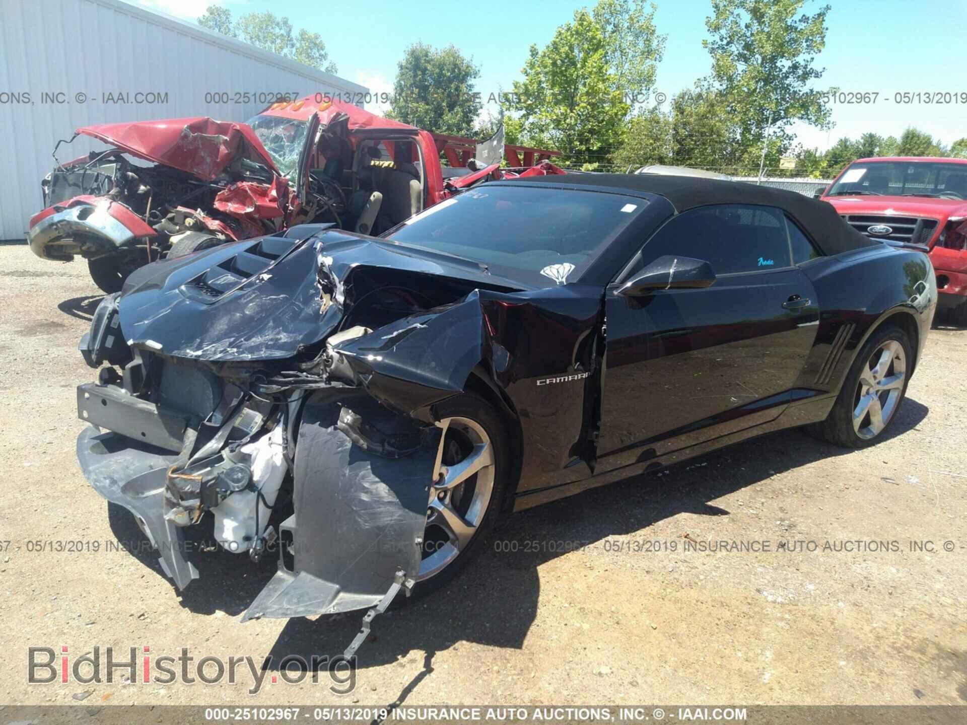 2014 CHEVROLET CAMARO - VIN: 2G1FJ3DJ7E9321146 - Photo 2