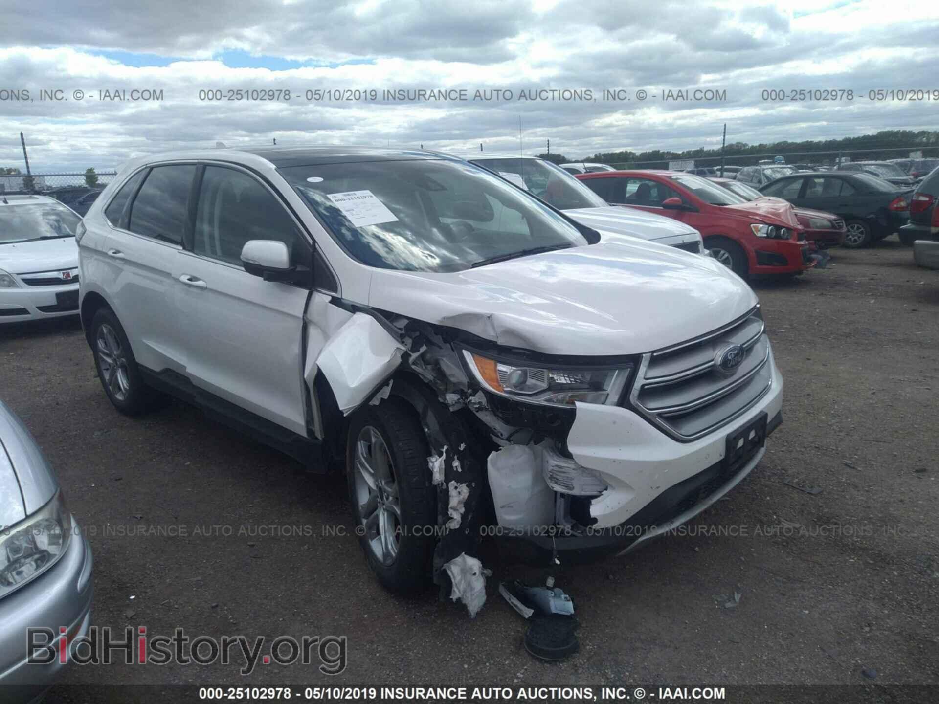 Фотография 2FMPK4K91FBB71502 - FORD EDGE 2015