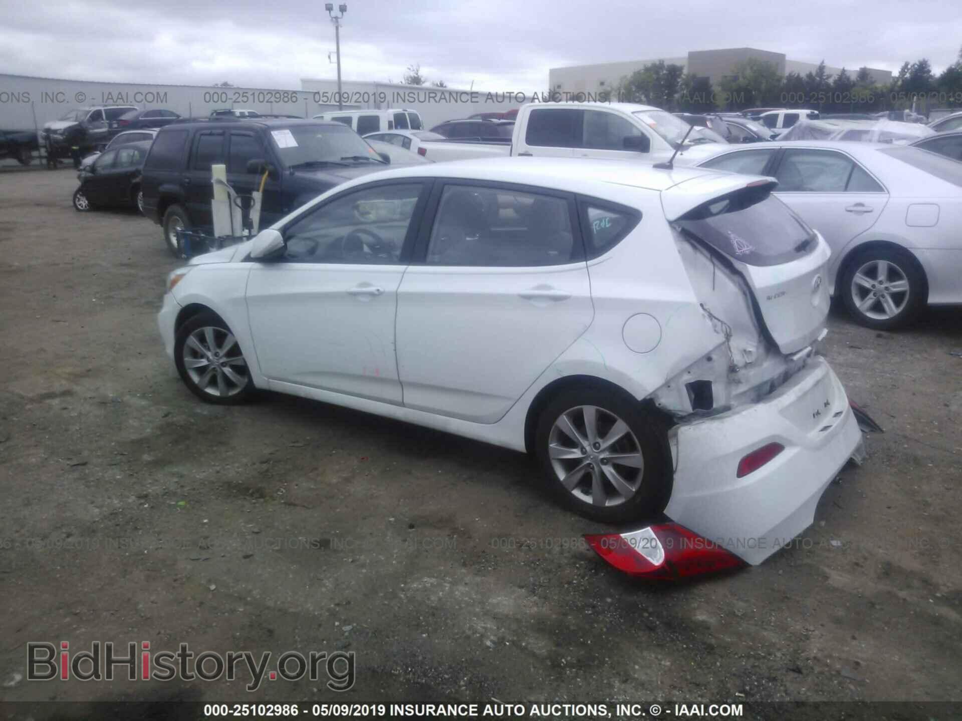 2014 HYUNDAI ACCENT - VIN: KMHCU5AE2EU175211 - Фото 3