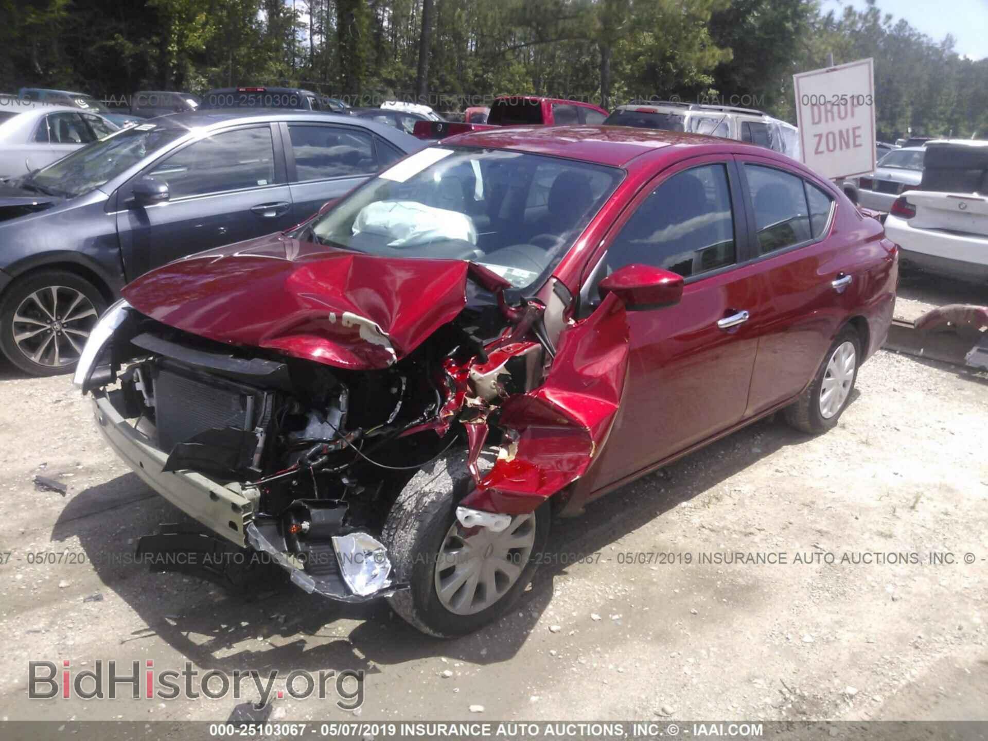 2019 NISSAN VERSA - VIN: 3N1CN7AP3KL839250 - Фото 2