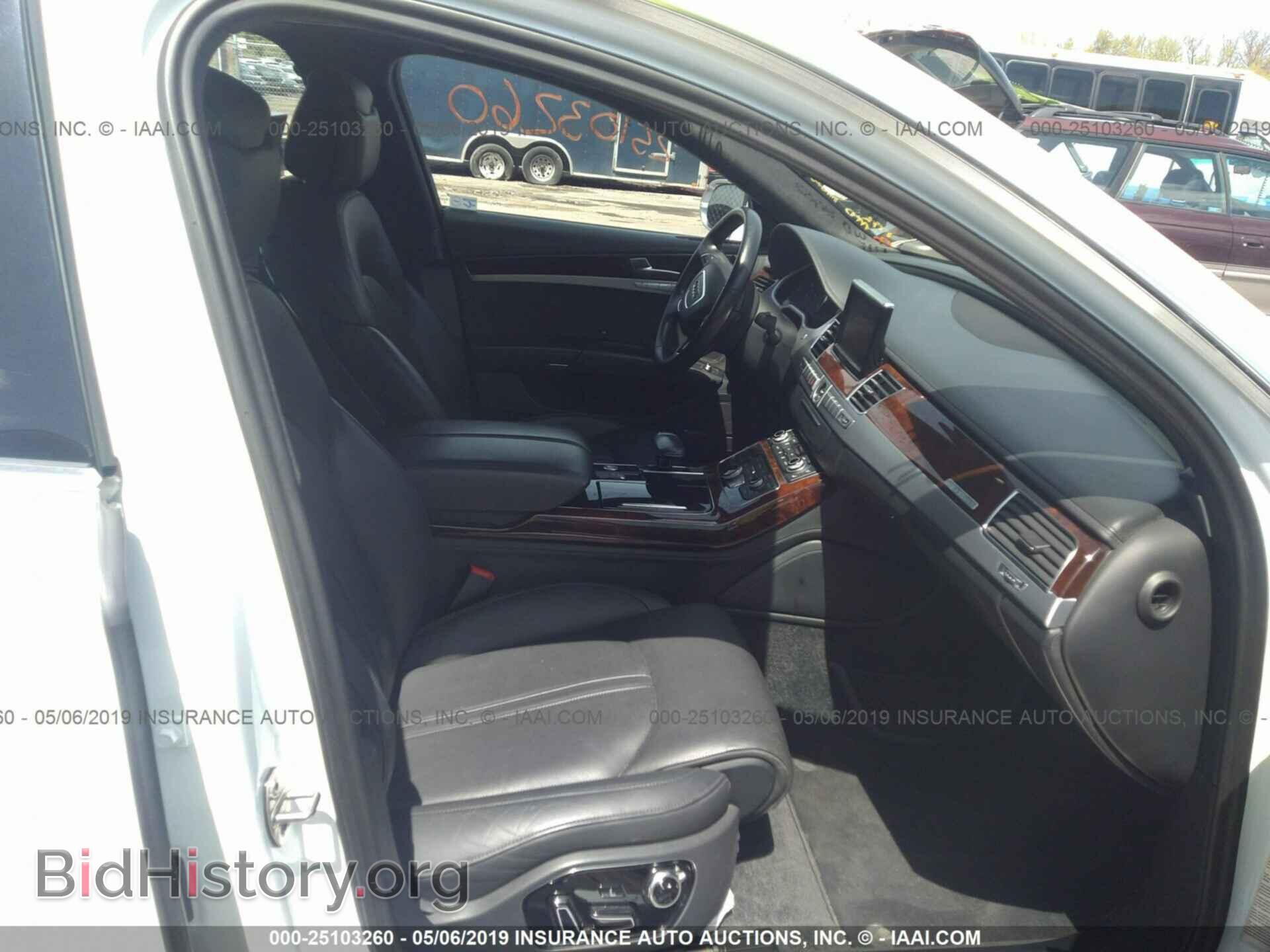 2014 AUDI A8 - VIN: WAUR4AFD4EN002563 - Фото 5