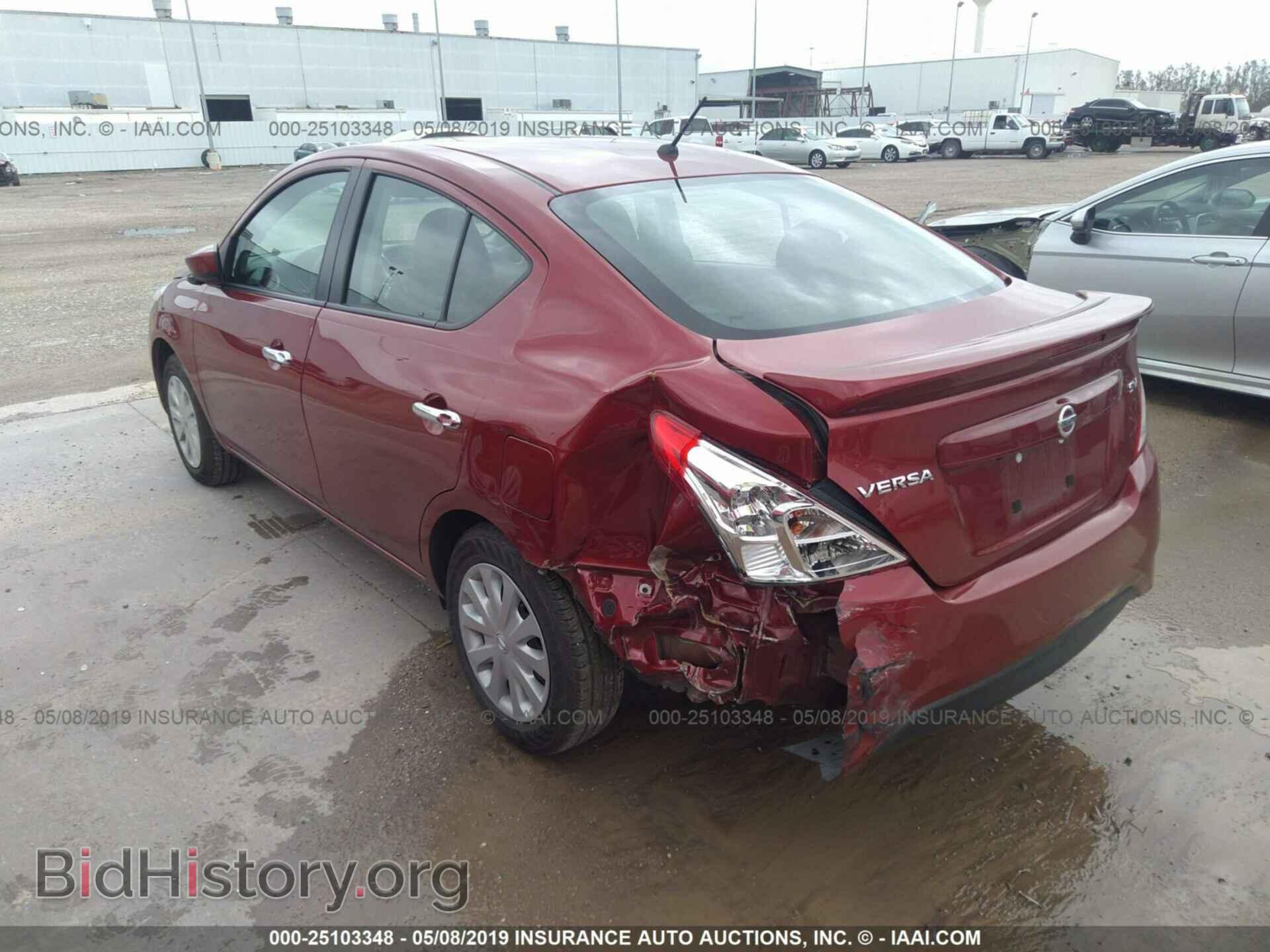 2019 NISSAN VERSA - VIN: 3N1CN7AP4KL800991 - Фото 3